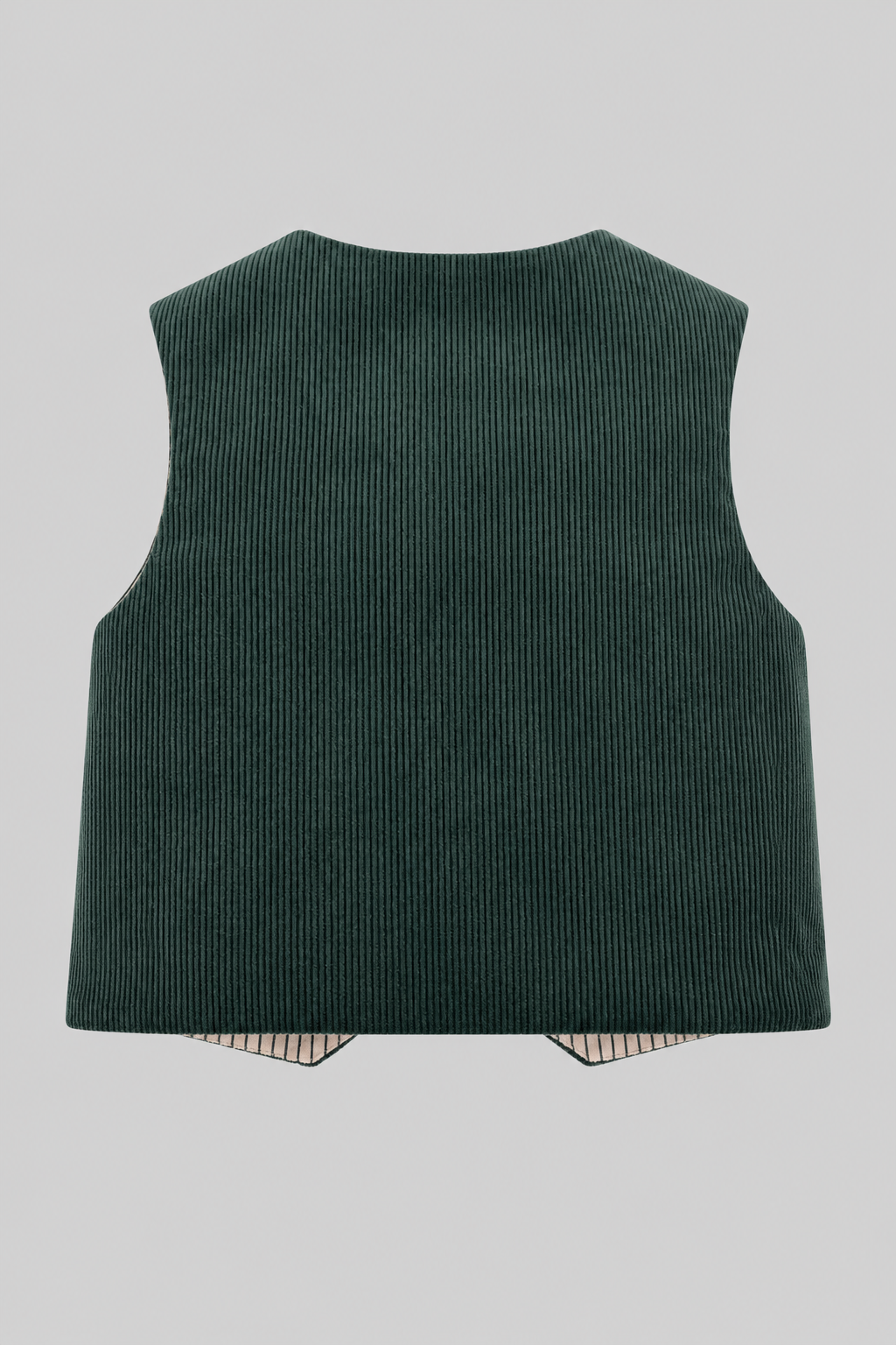 Smart Bottle Green Velvet Vest for baby boy