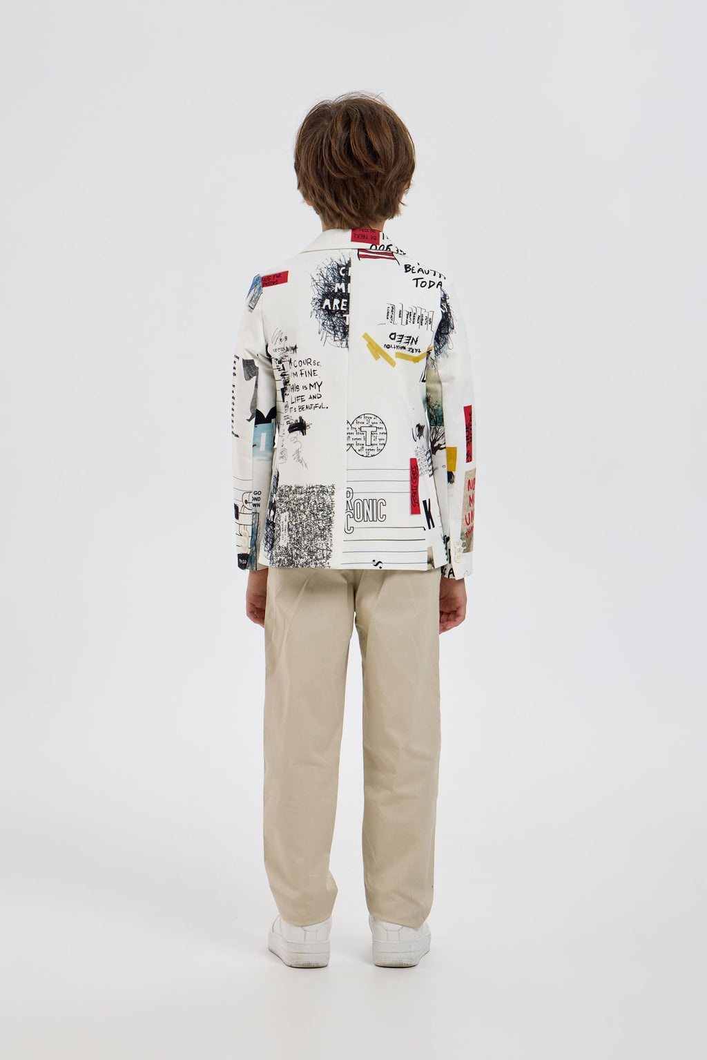 Smart Printed Blazer