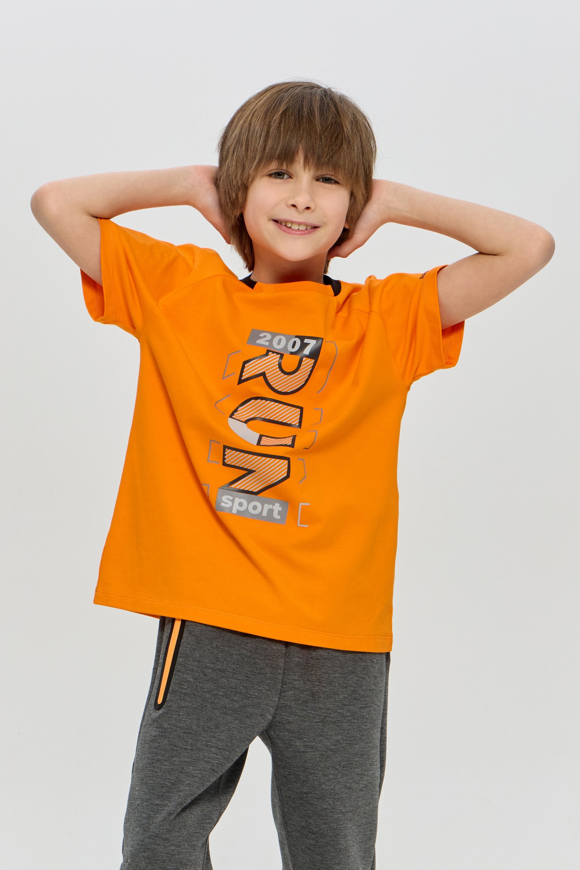 Sports T-shirt with Graphic Print