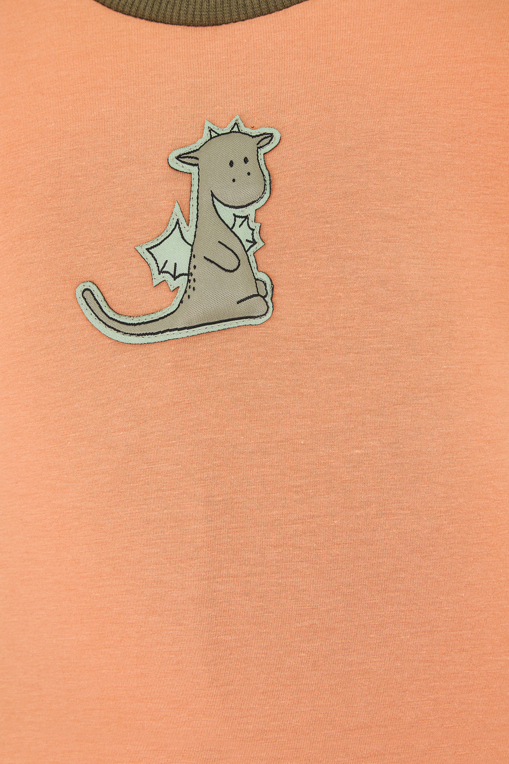 Dino Bodysuit, apricot