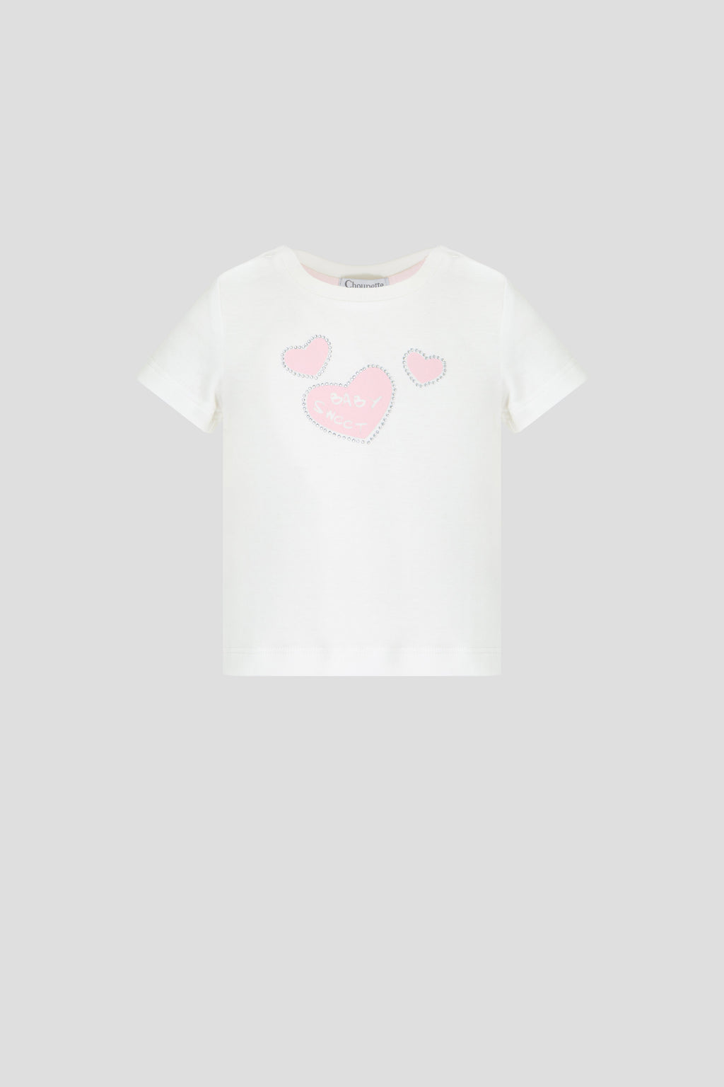 Heart T-shirt with Crystals