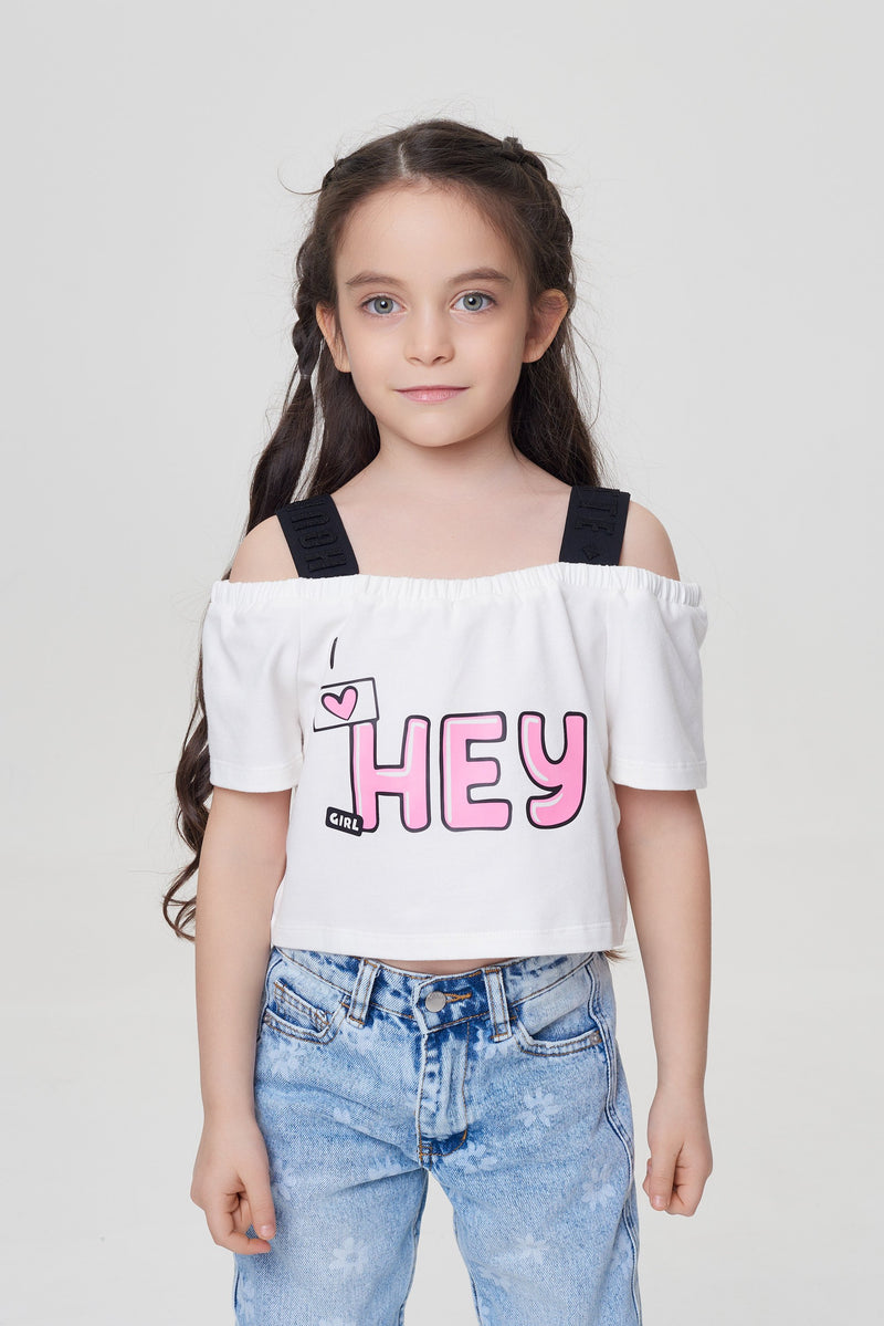 Printed Crop Top