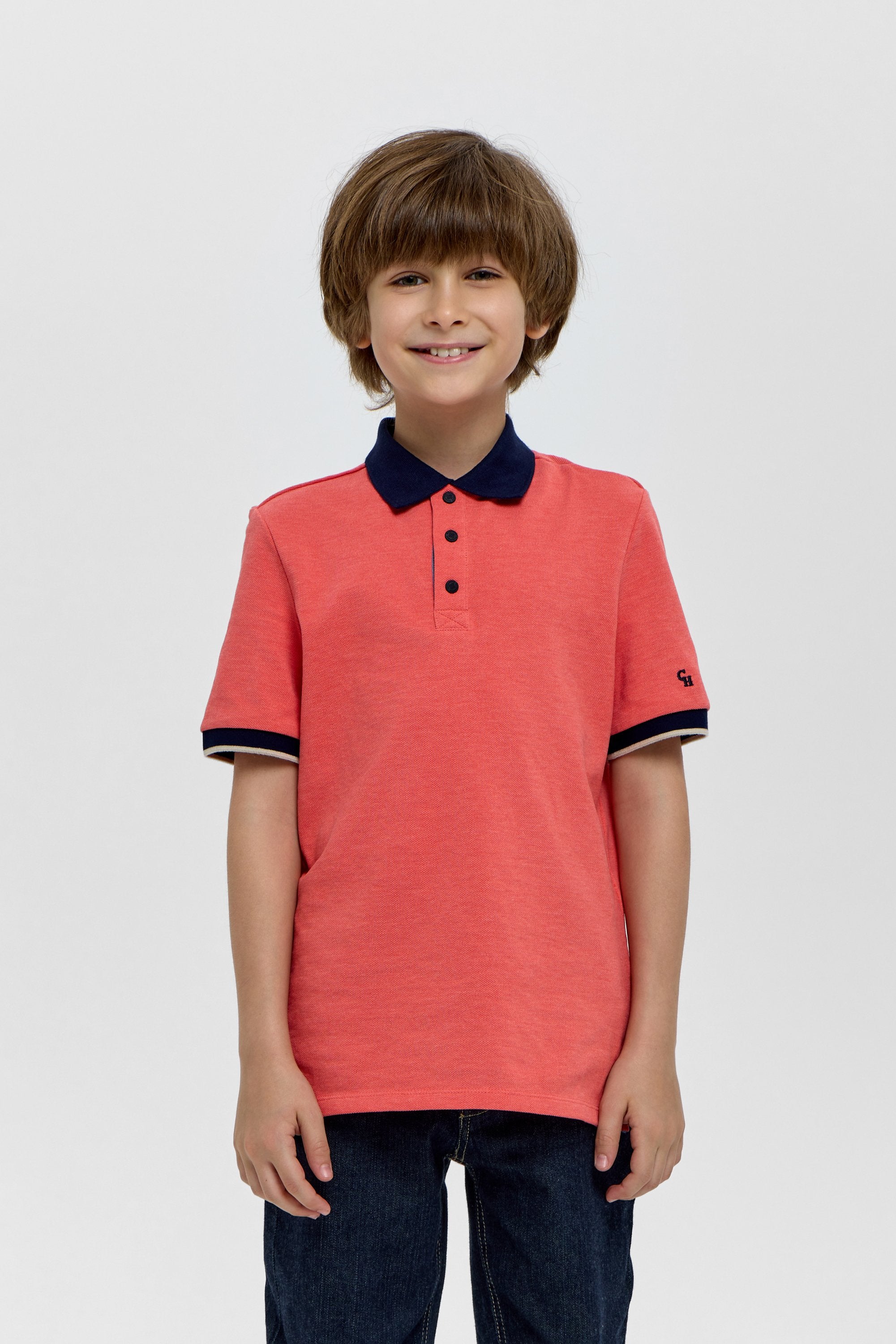Coral Polo T-shirt