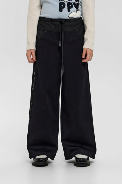 Black Soft Trousers