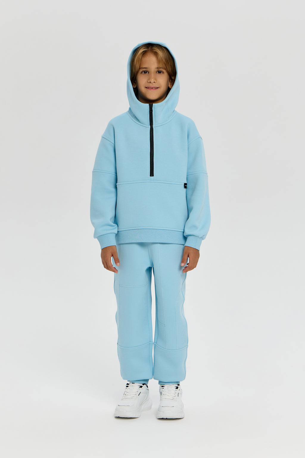 Sky blue Tracksuit (hoodie and pants) for kids