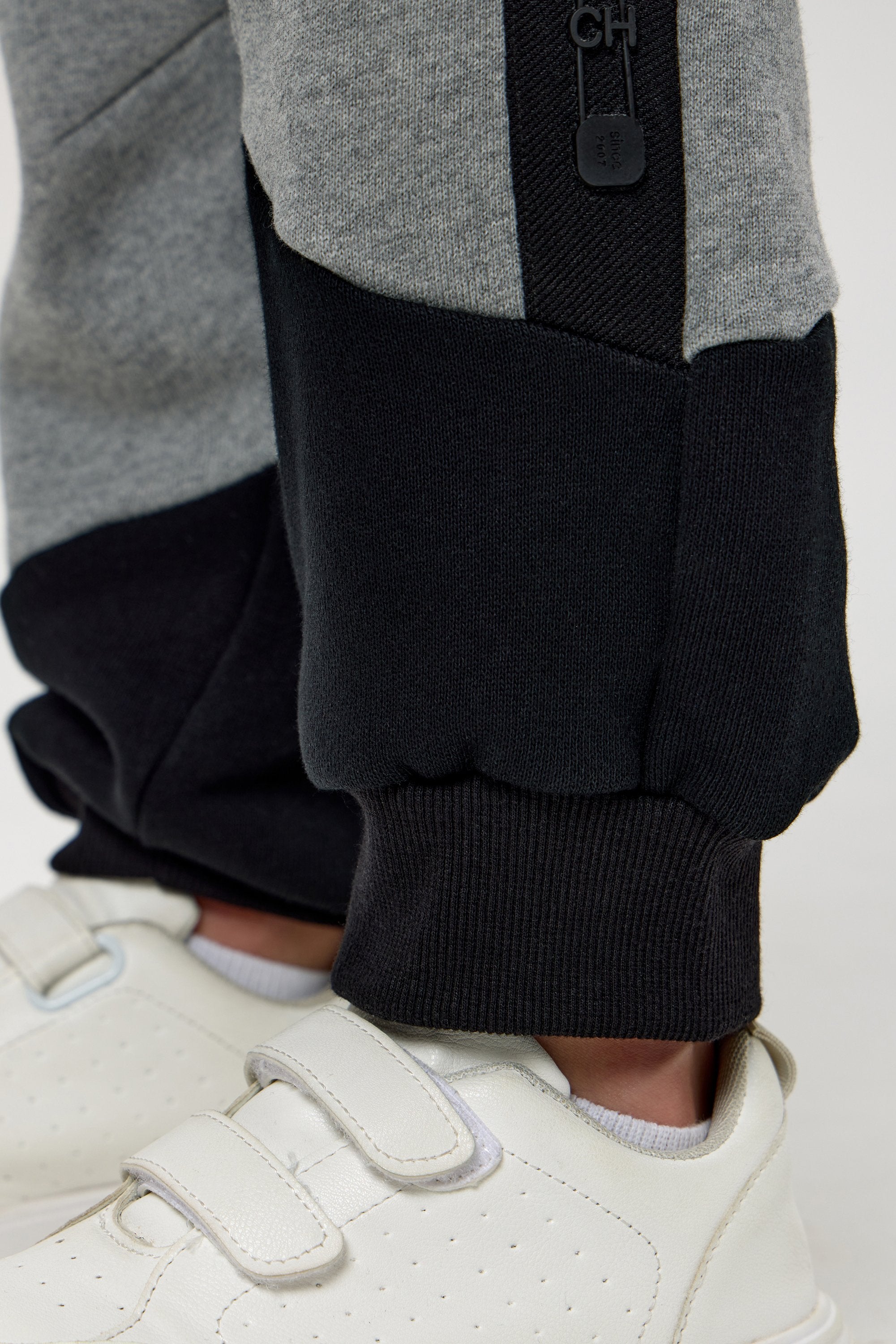 Grey and black Warm Joggers