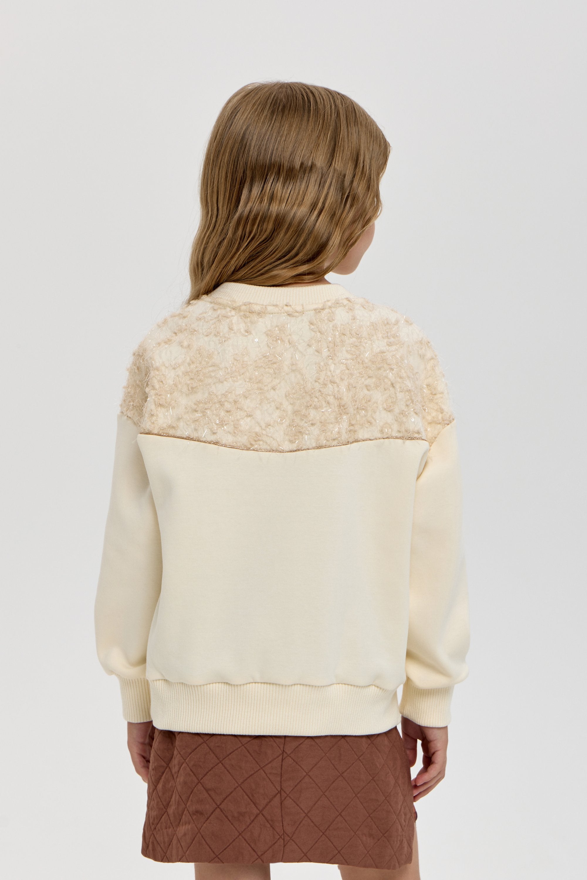 Milky Decorated Sweater