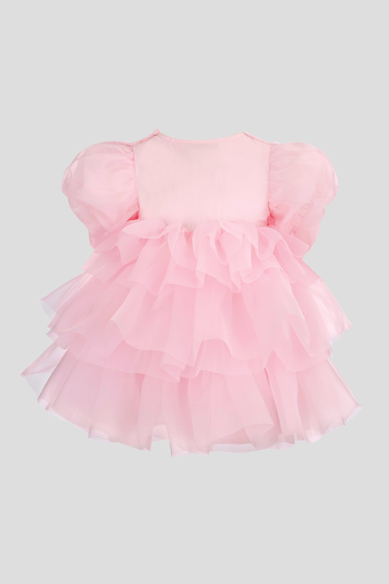 Organza "Roze" Dress