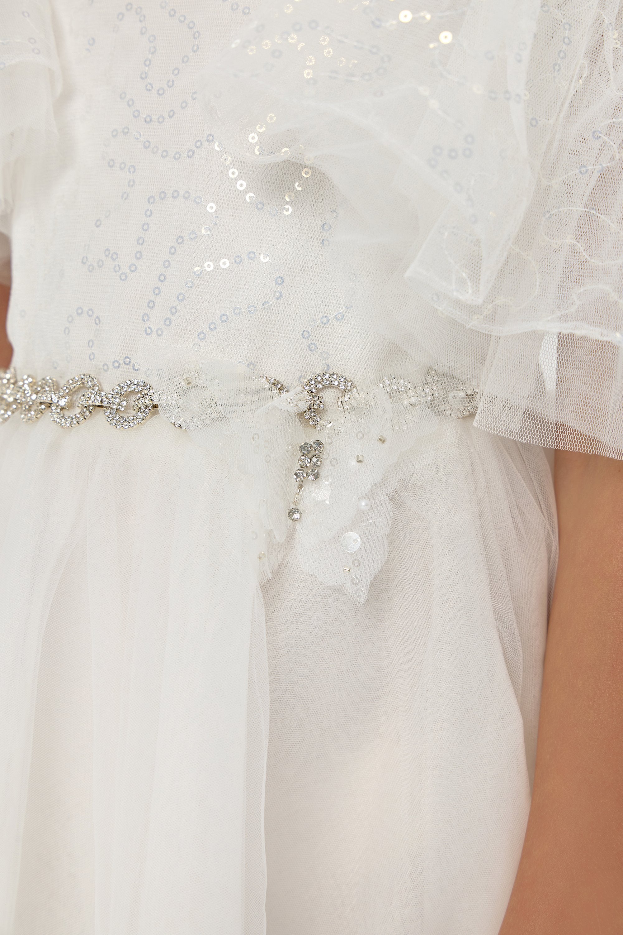 Elegant Snow White Dress