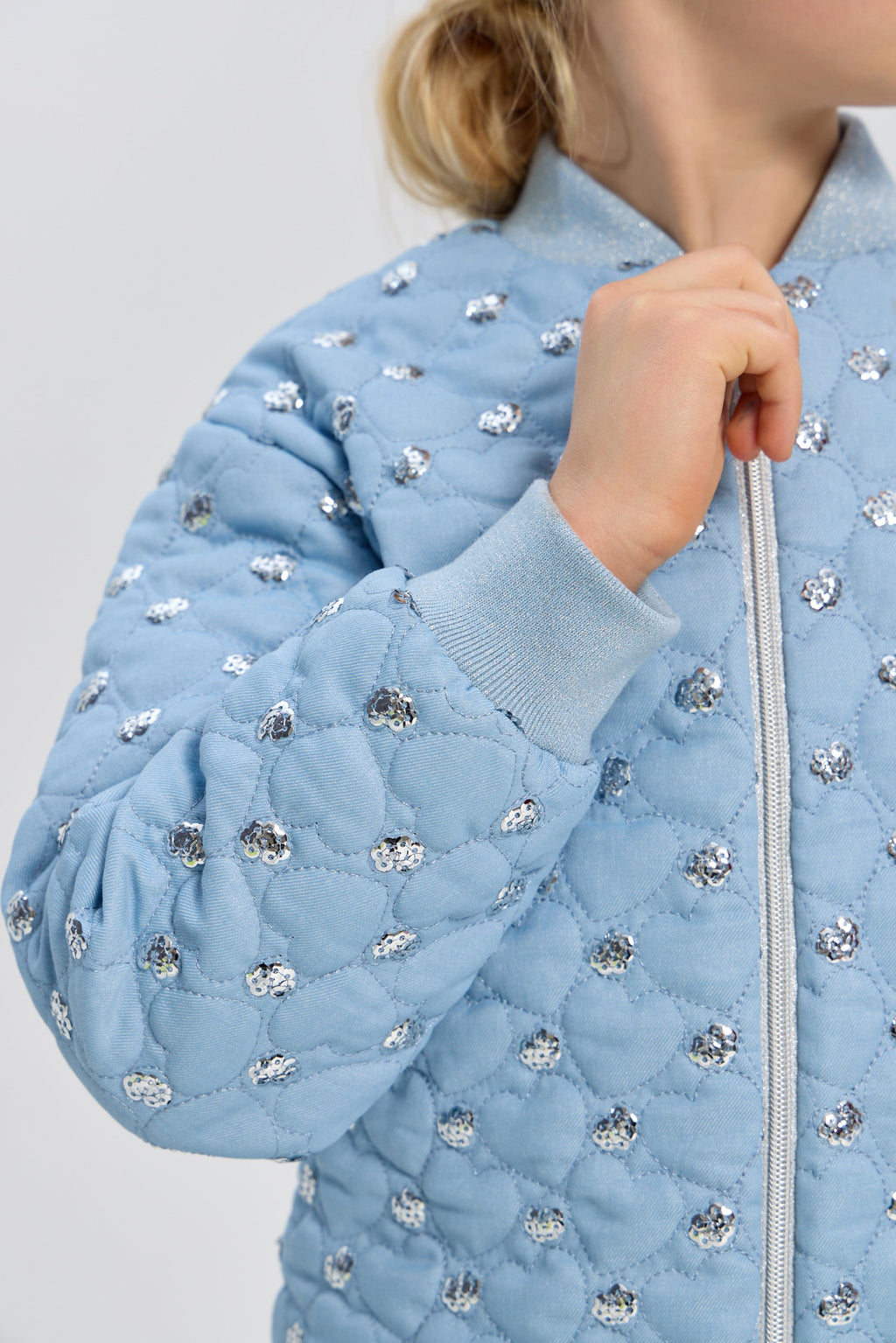 Warmed Sequence Heart Jacket