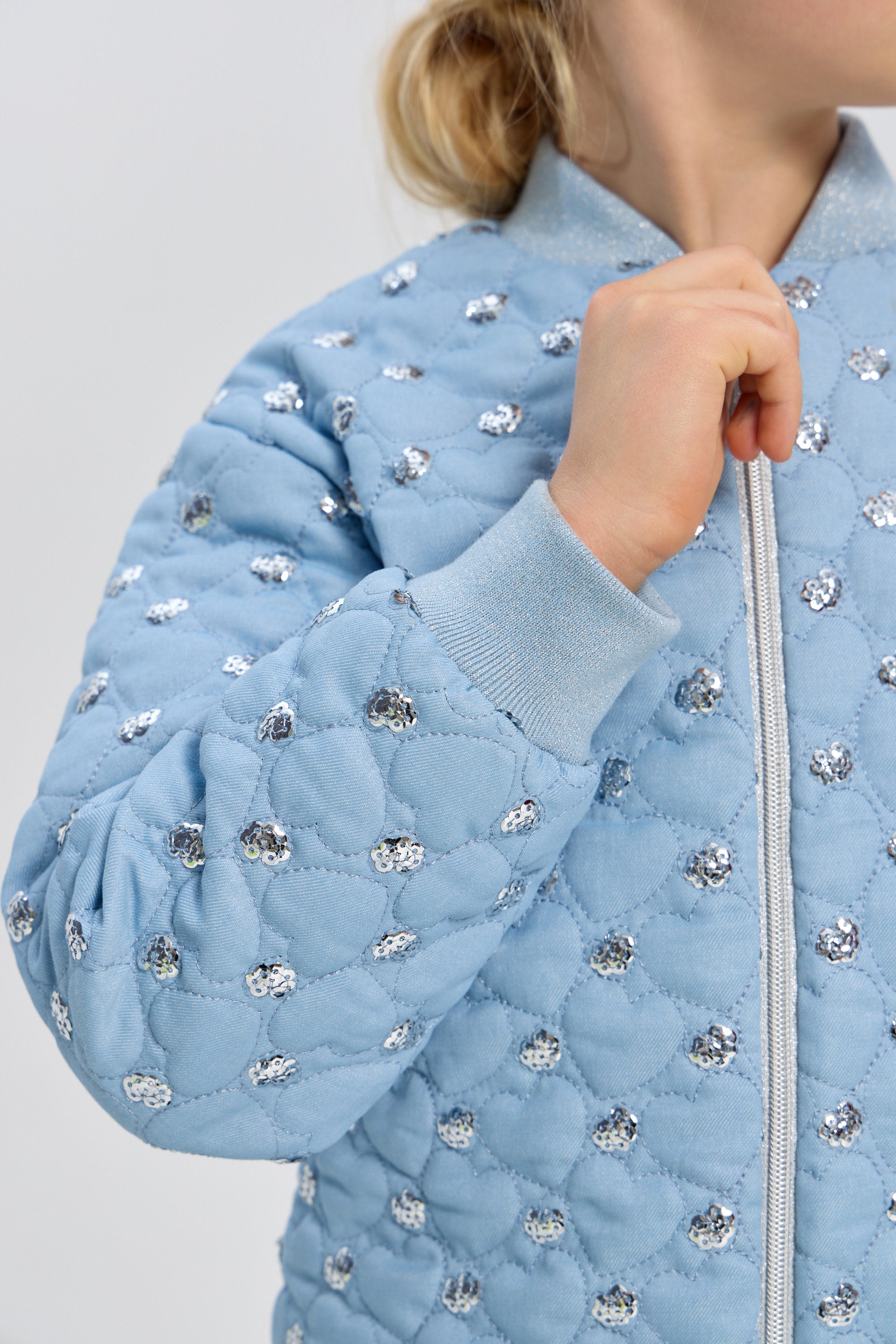 Warmed Sequence Heart Jacket