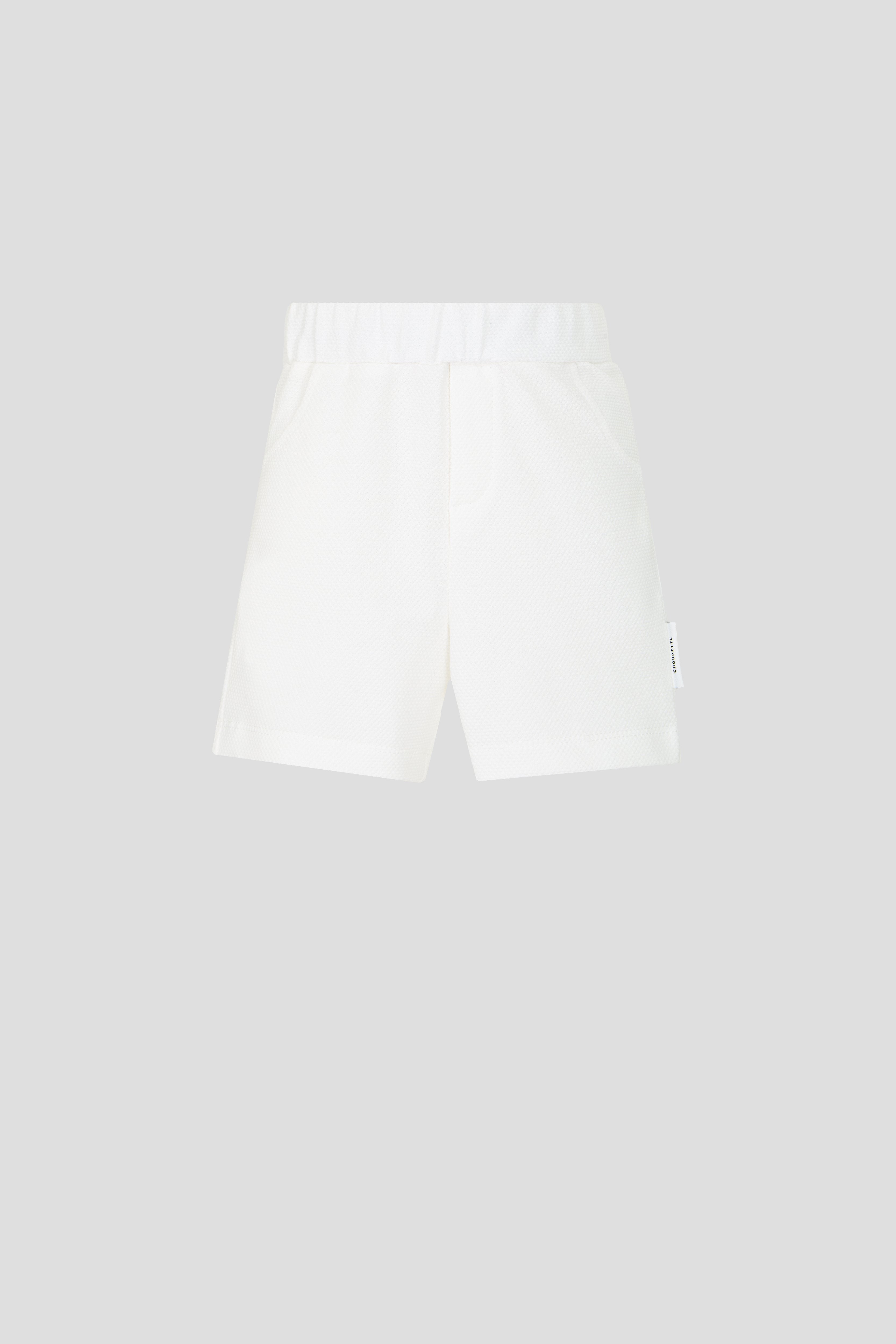 White Elegant Shorts