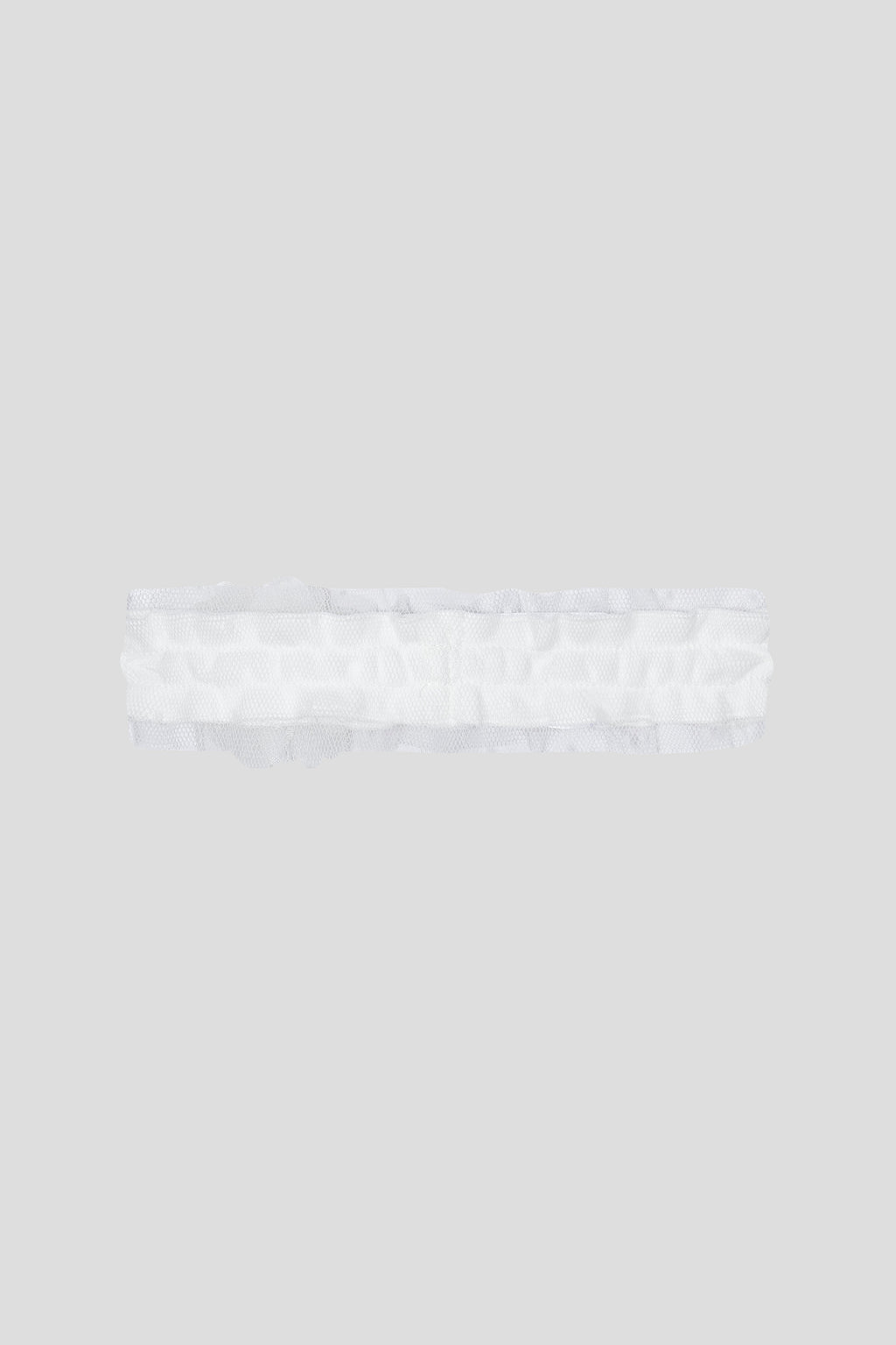 Flower Decorated Headband, ecru