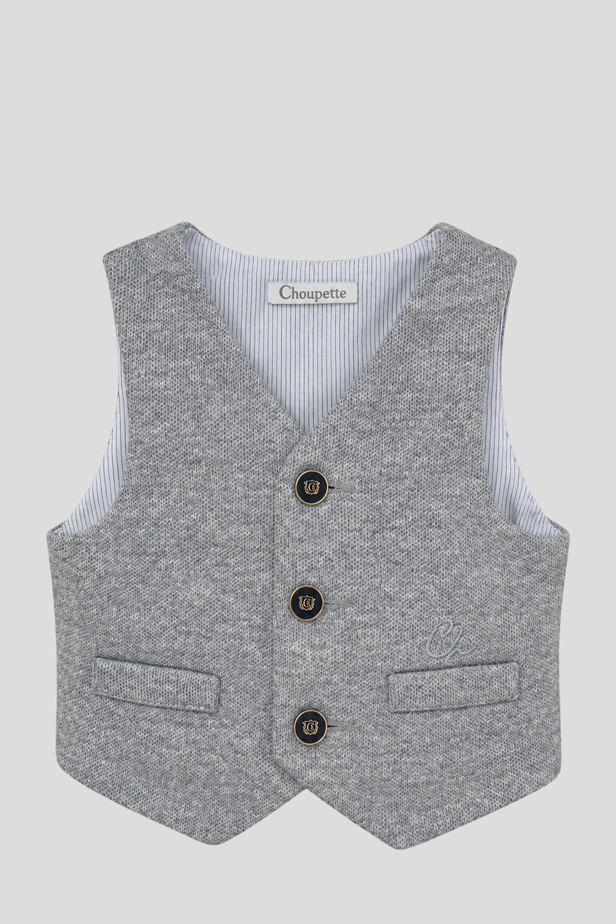 Smart Knitted Set (Vest and Trousers)