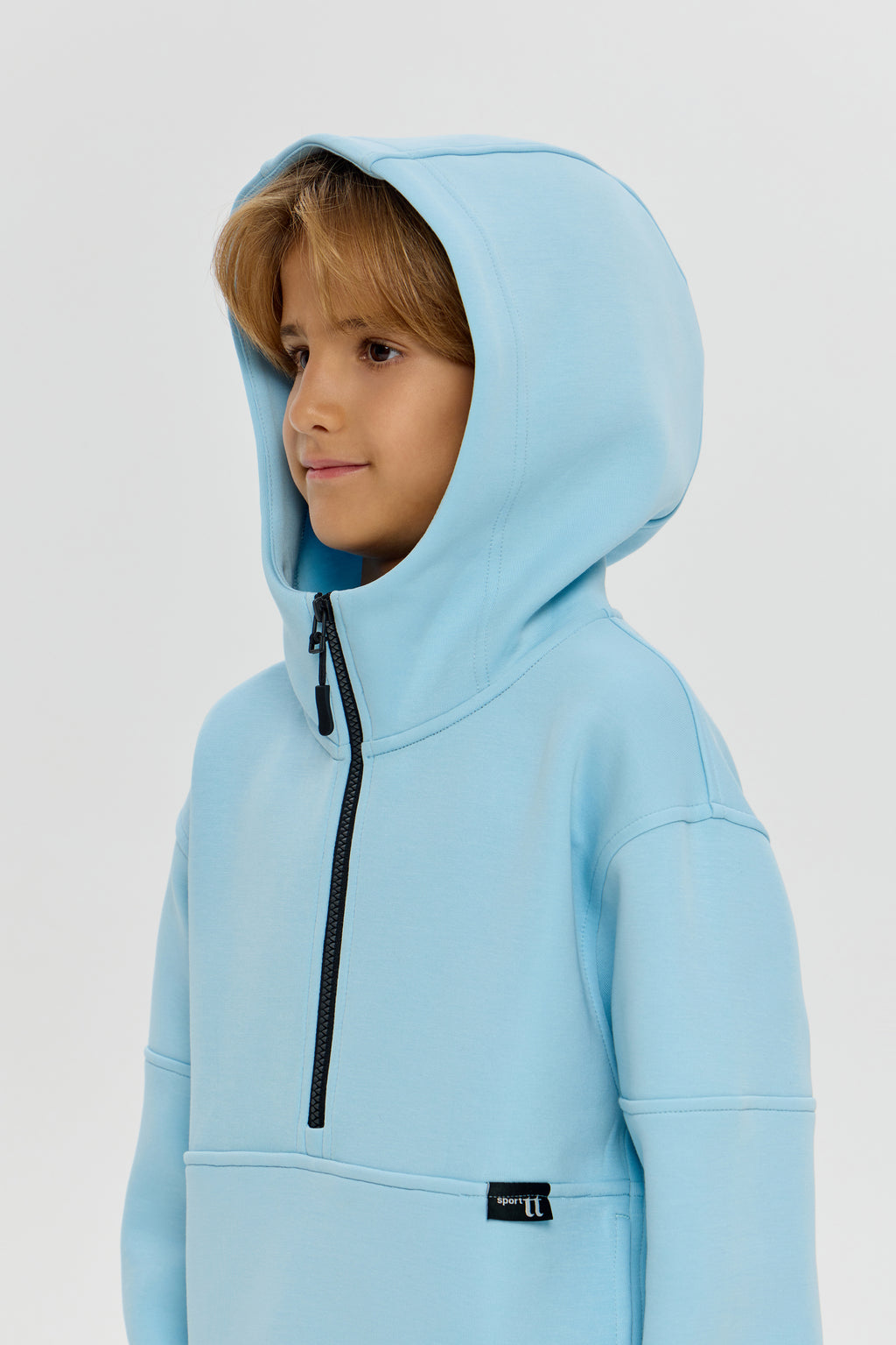 Sky blue Tracksuit (hoodie and pants) for kids