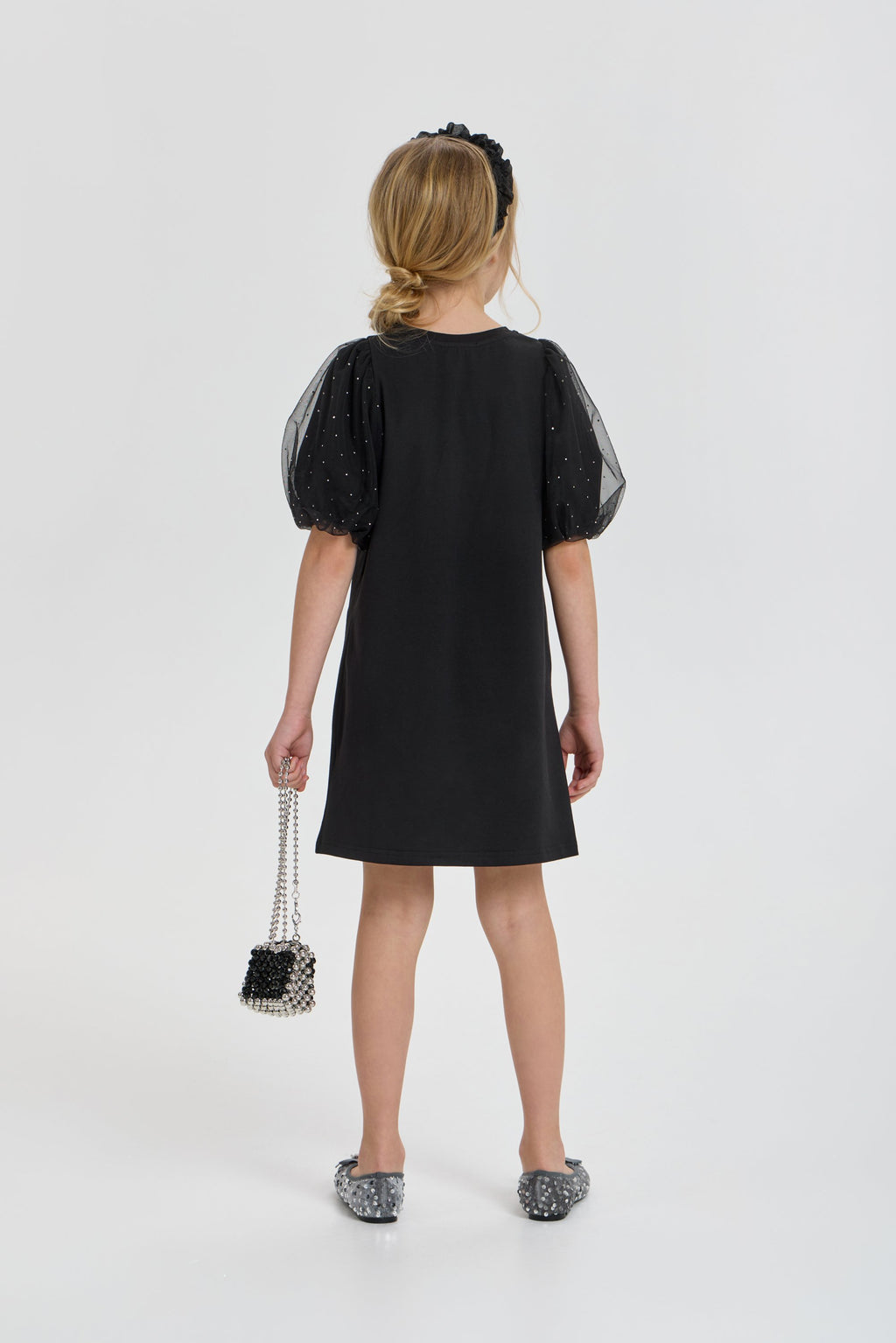 Elegant Dress with Purse