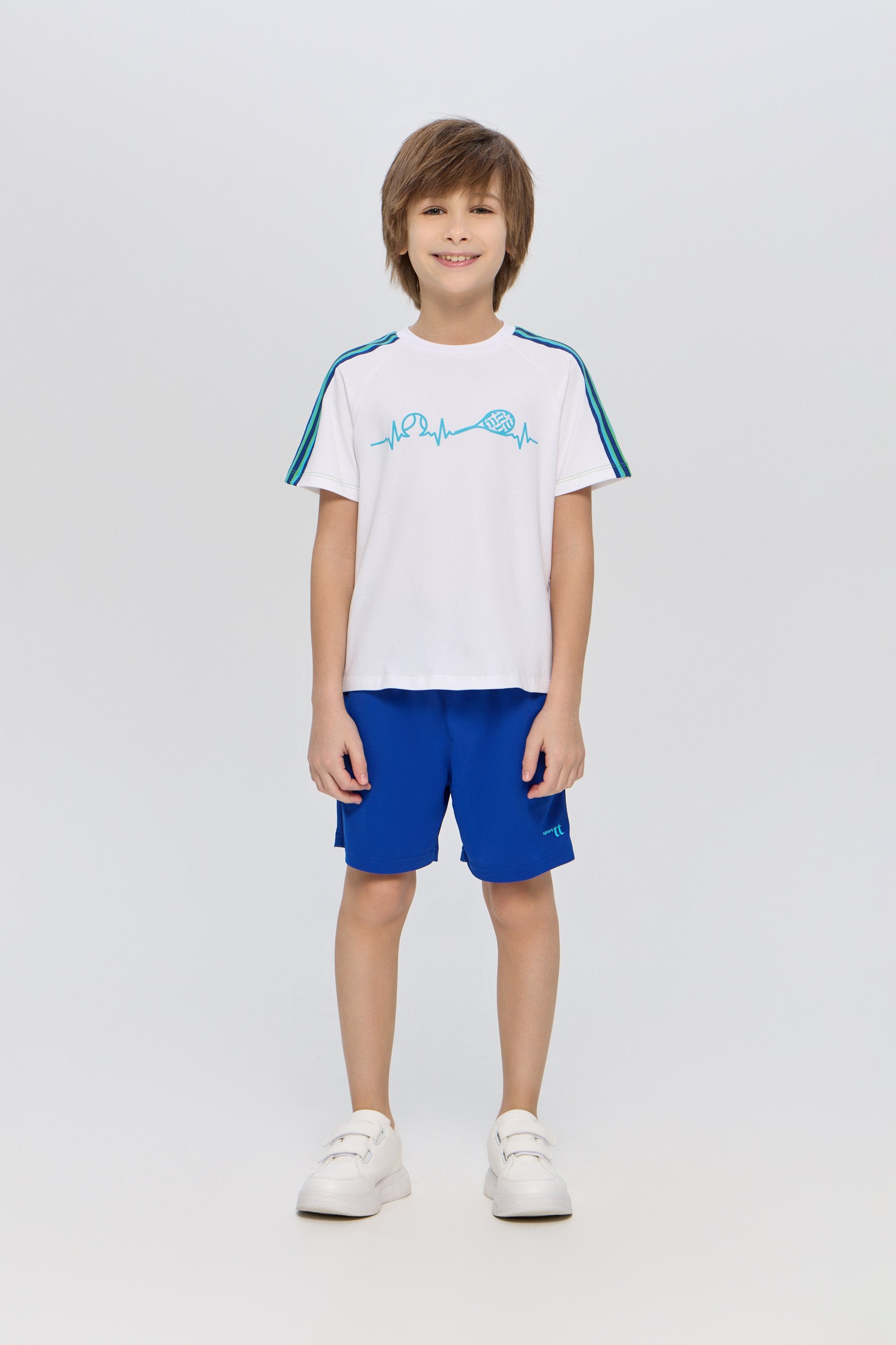 White Sports T-shirt