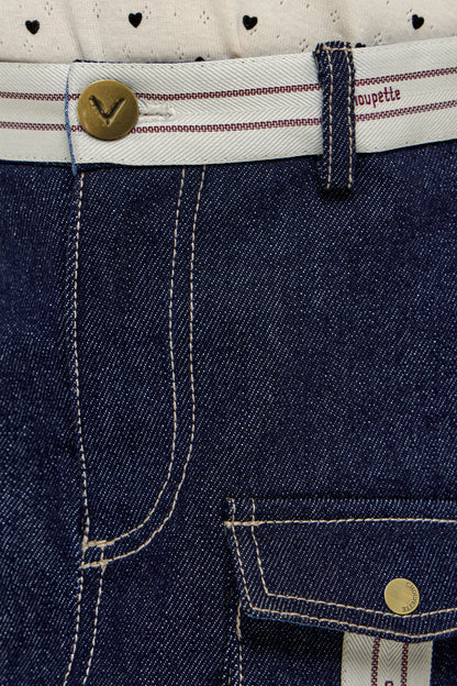 Mini Denim Skirt