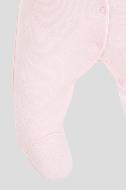 Smart Set for Baby Girl, pink/ecru