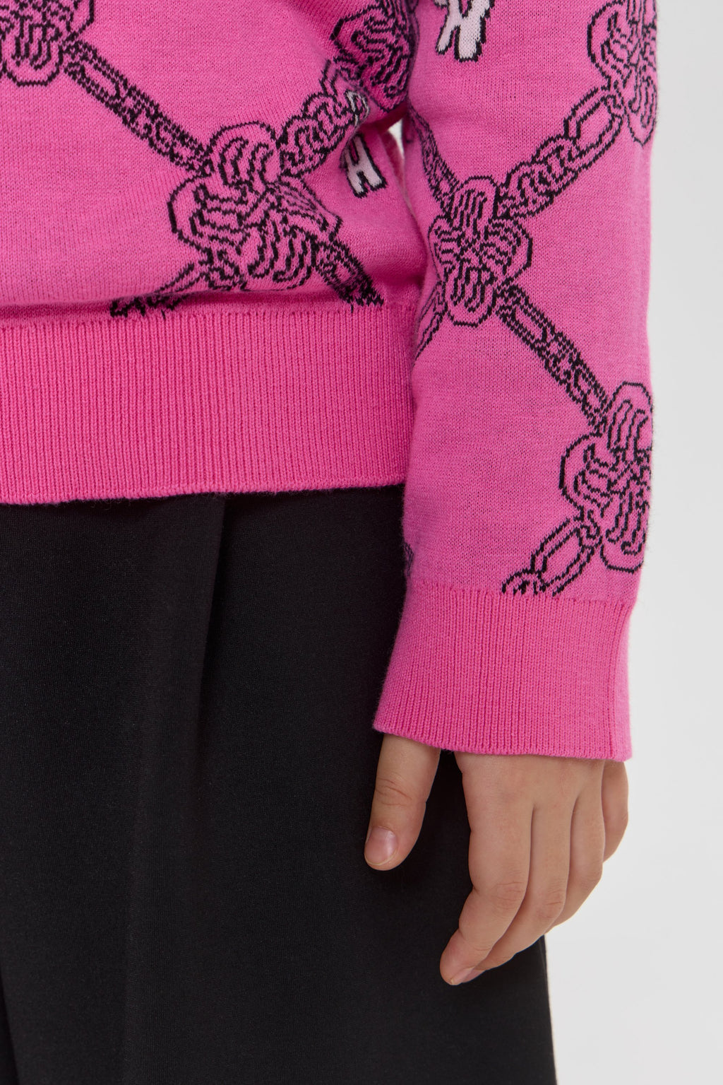 Sweater with Diamonds