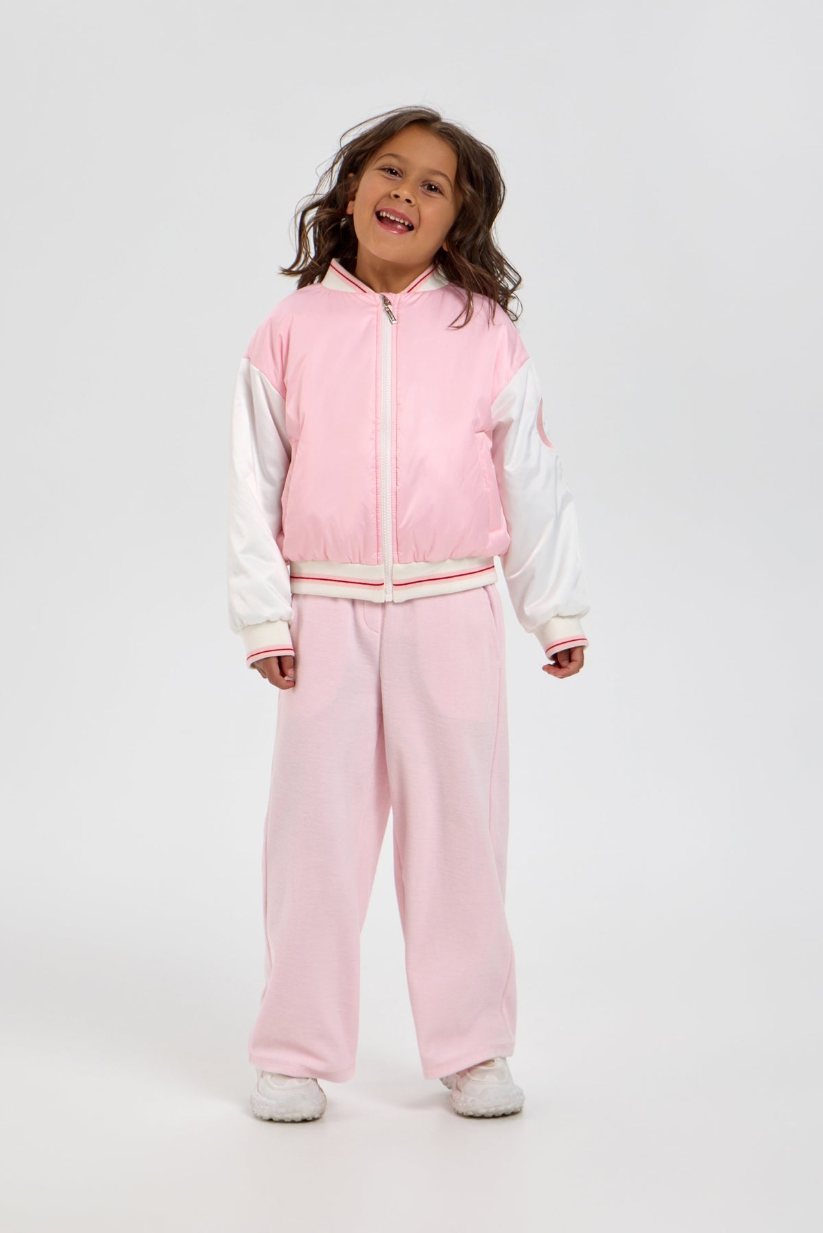 Stylish Pink Bomber Jacket