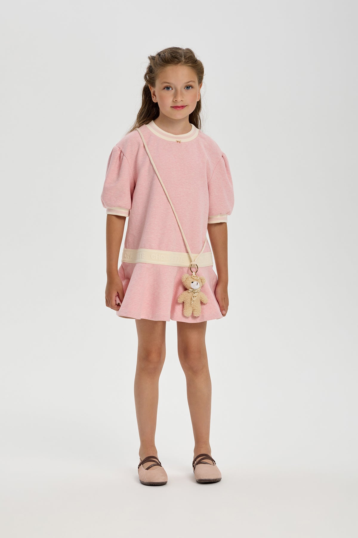Smart Dress with Stuffed Teddy Bear Toy
