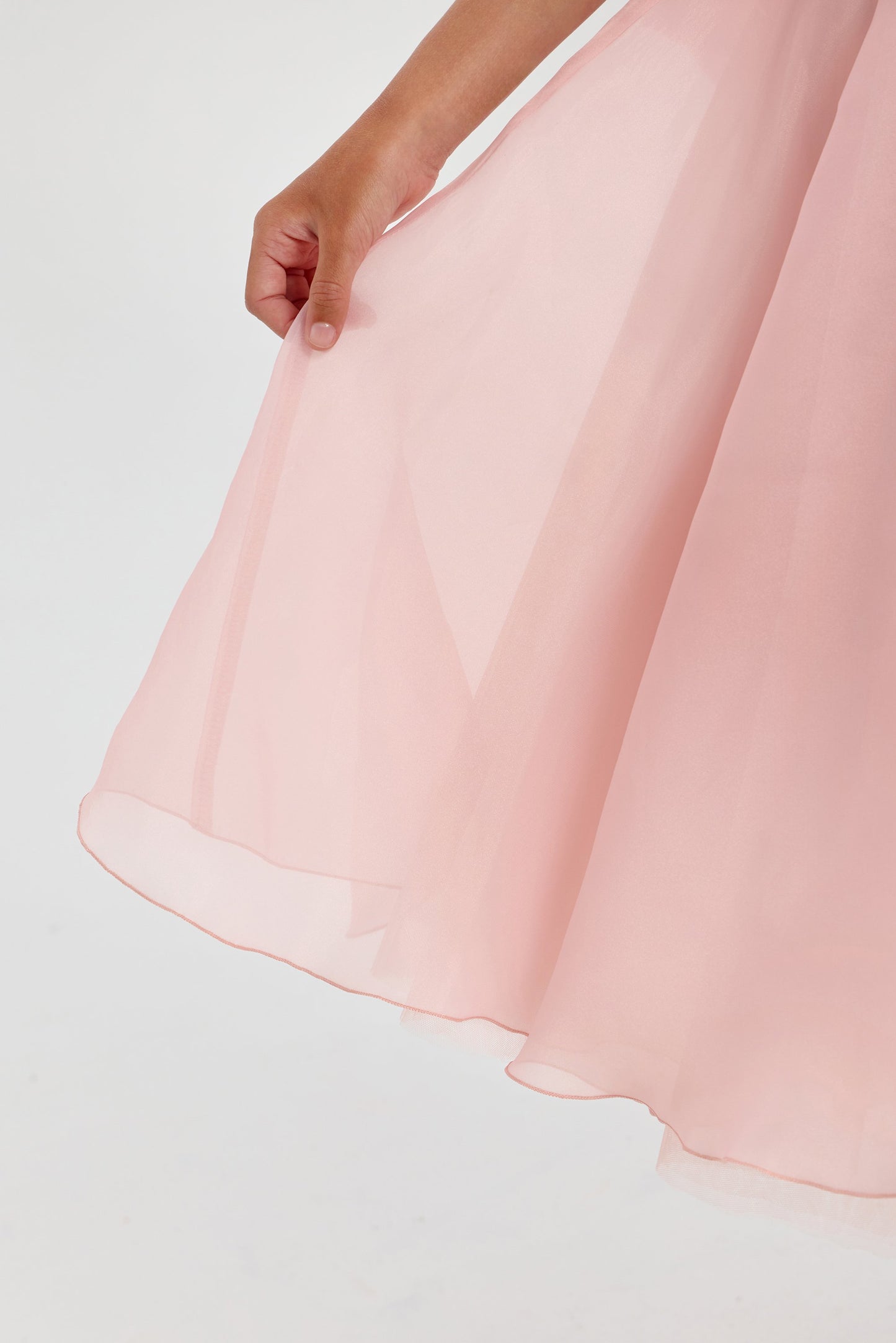 Exclusive 3D Flowers Full Length Dress