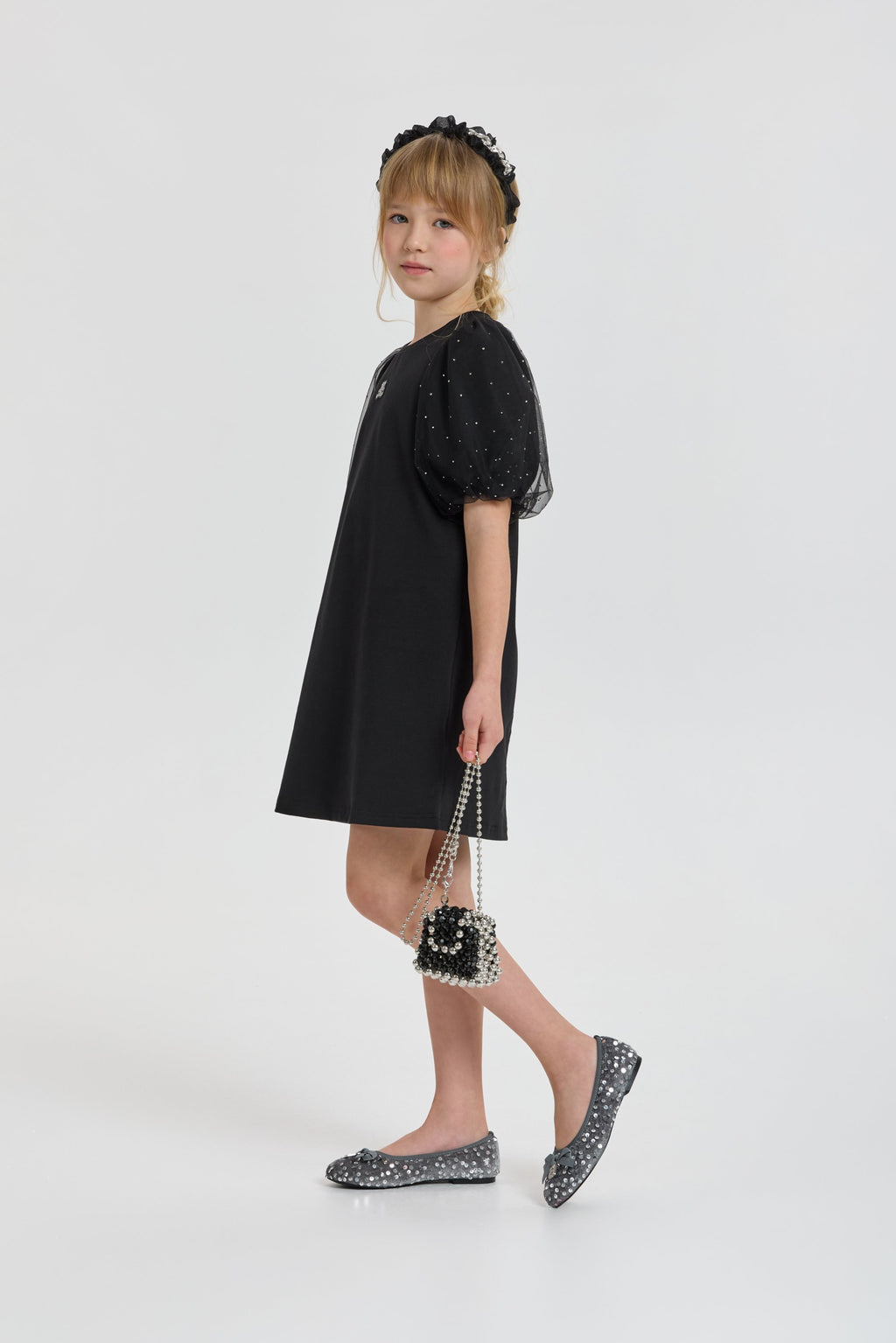 Elegant Dress with Purse