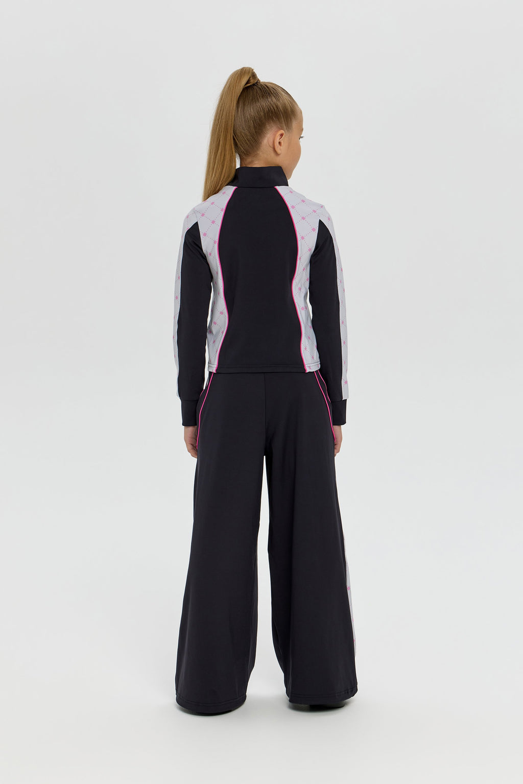 Girls black color-block Dri-FIT Tracksuit