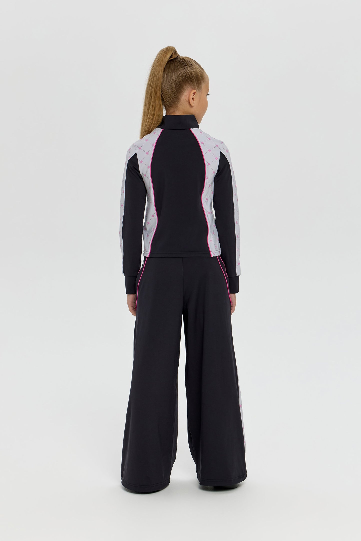 Girls black color-block Dri-FIT Tracksuit