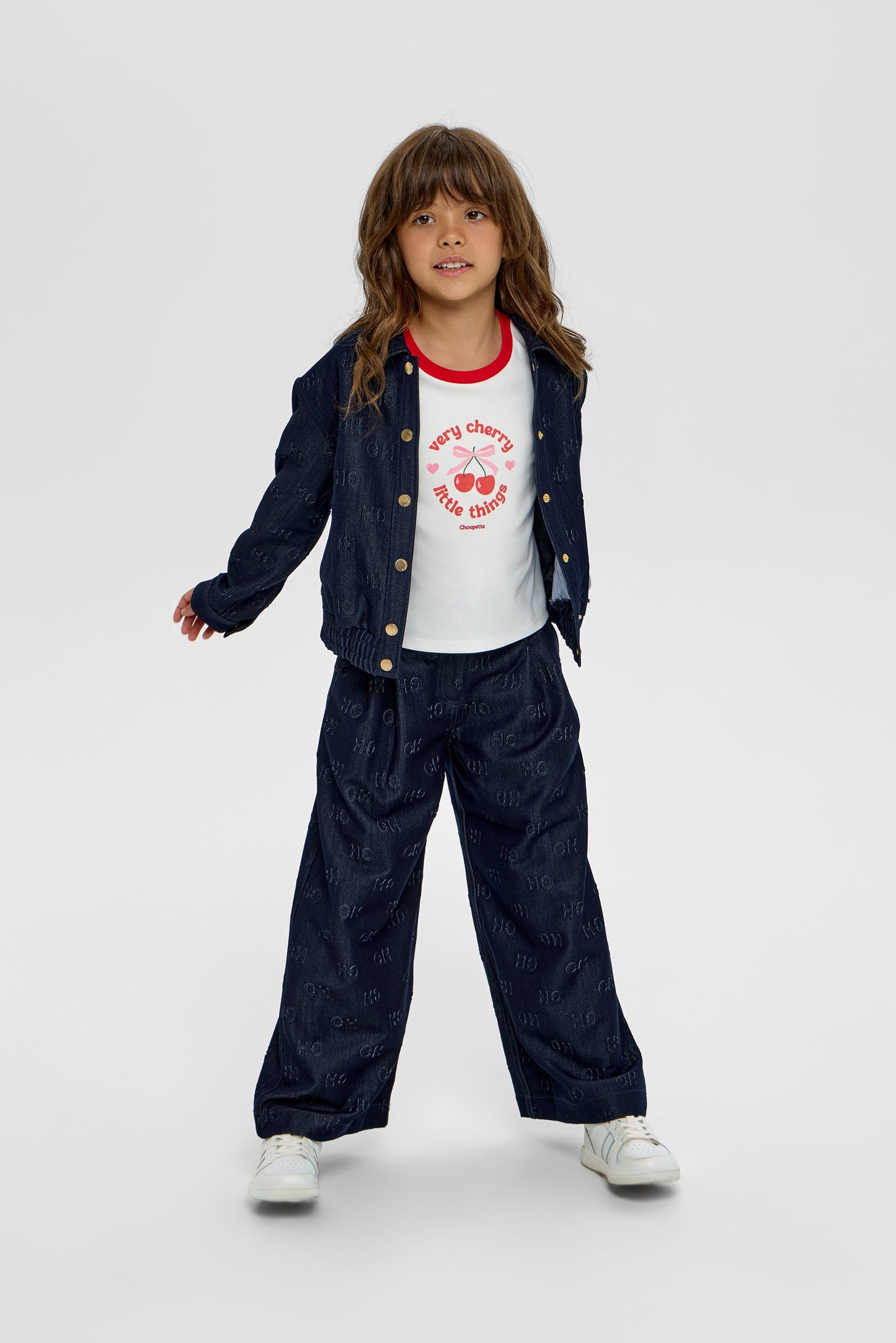 Bomber Jacket, CH branded denim