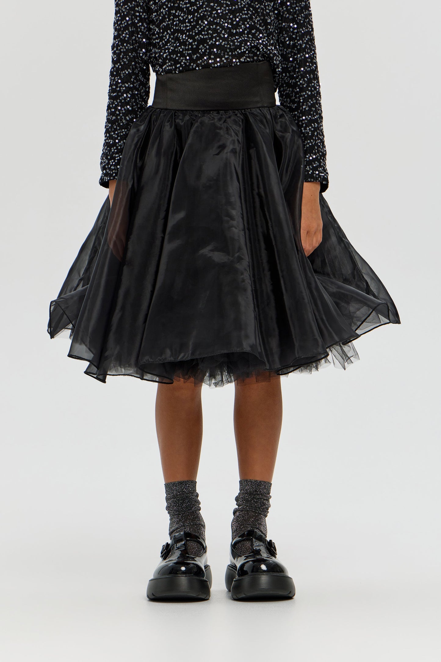 Elegant Black Tutu Skirt