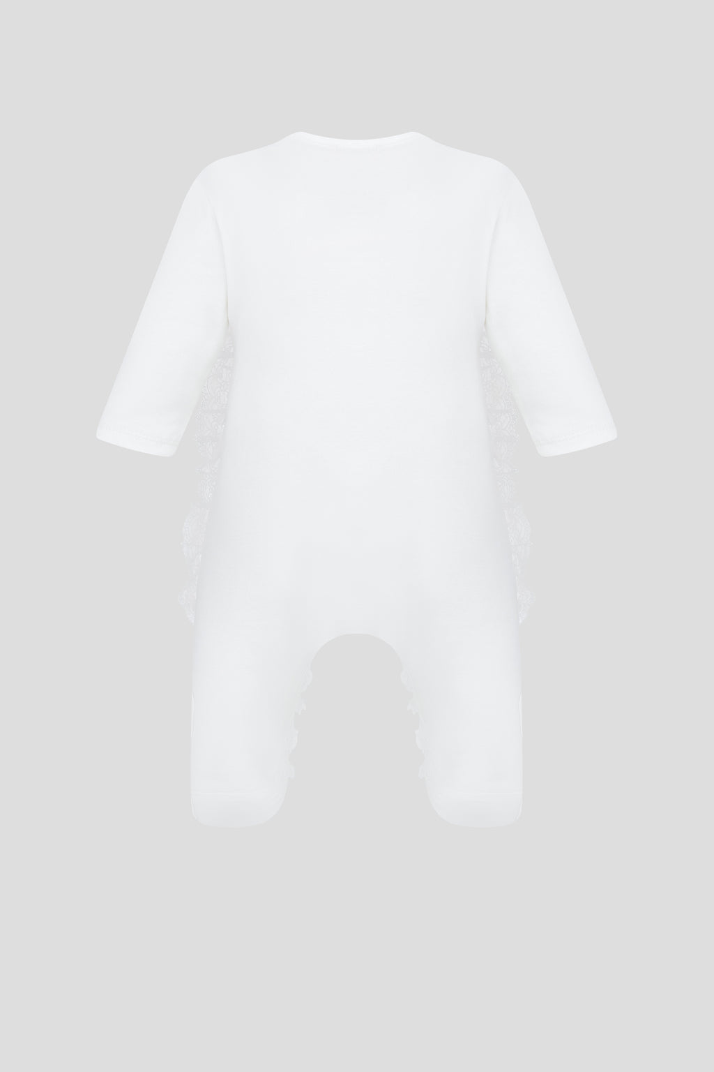 Lace Set: Overalls and Bonnet