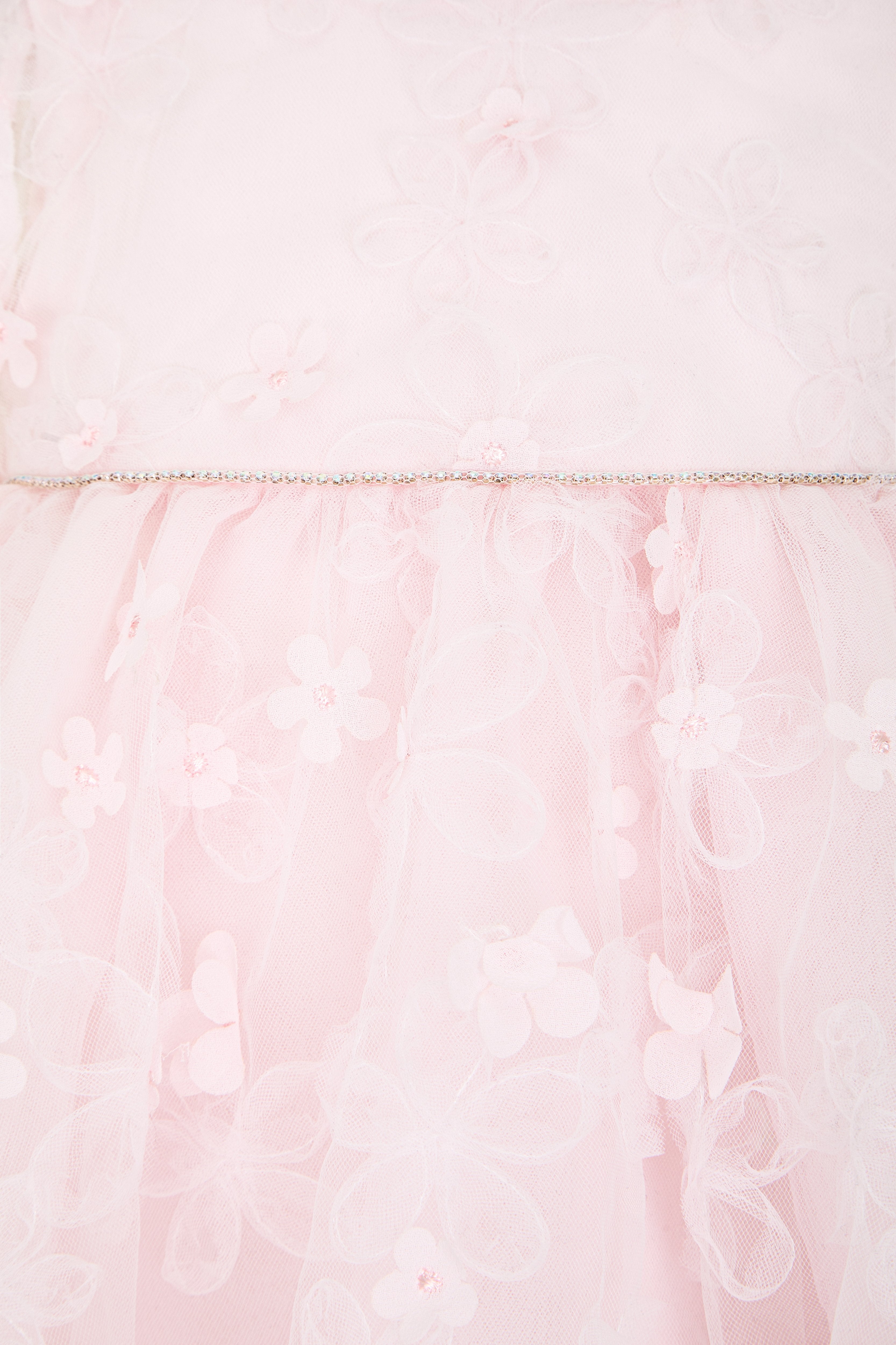 Charming 3D Flower Lace Dress with Shorts