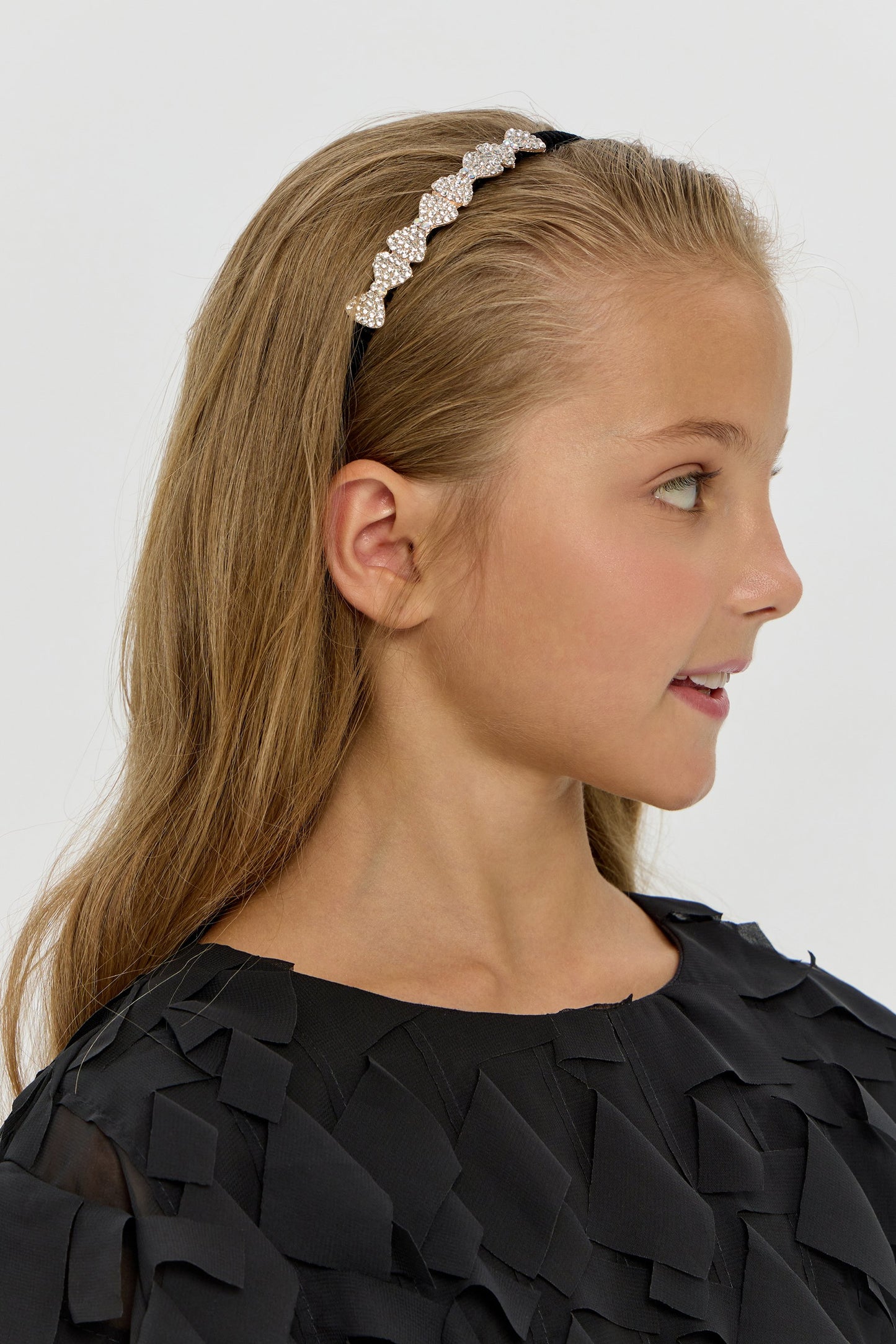 Rhinestones Bows Decorated Headband