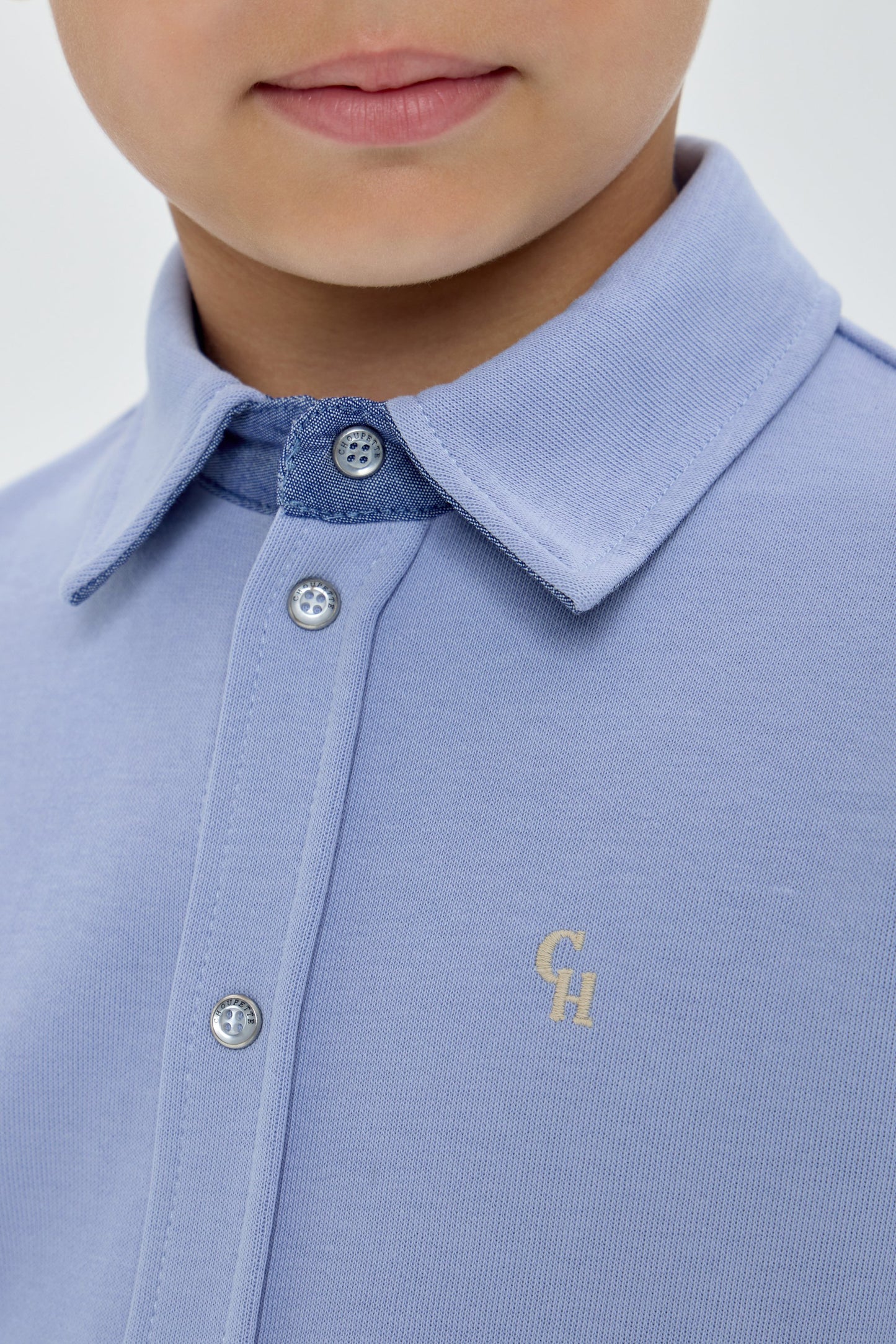 Blue Footer Shirt