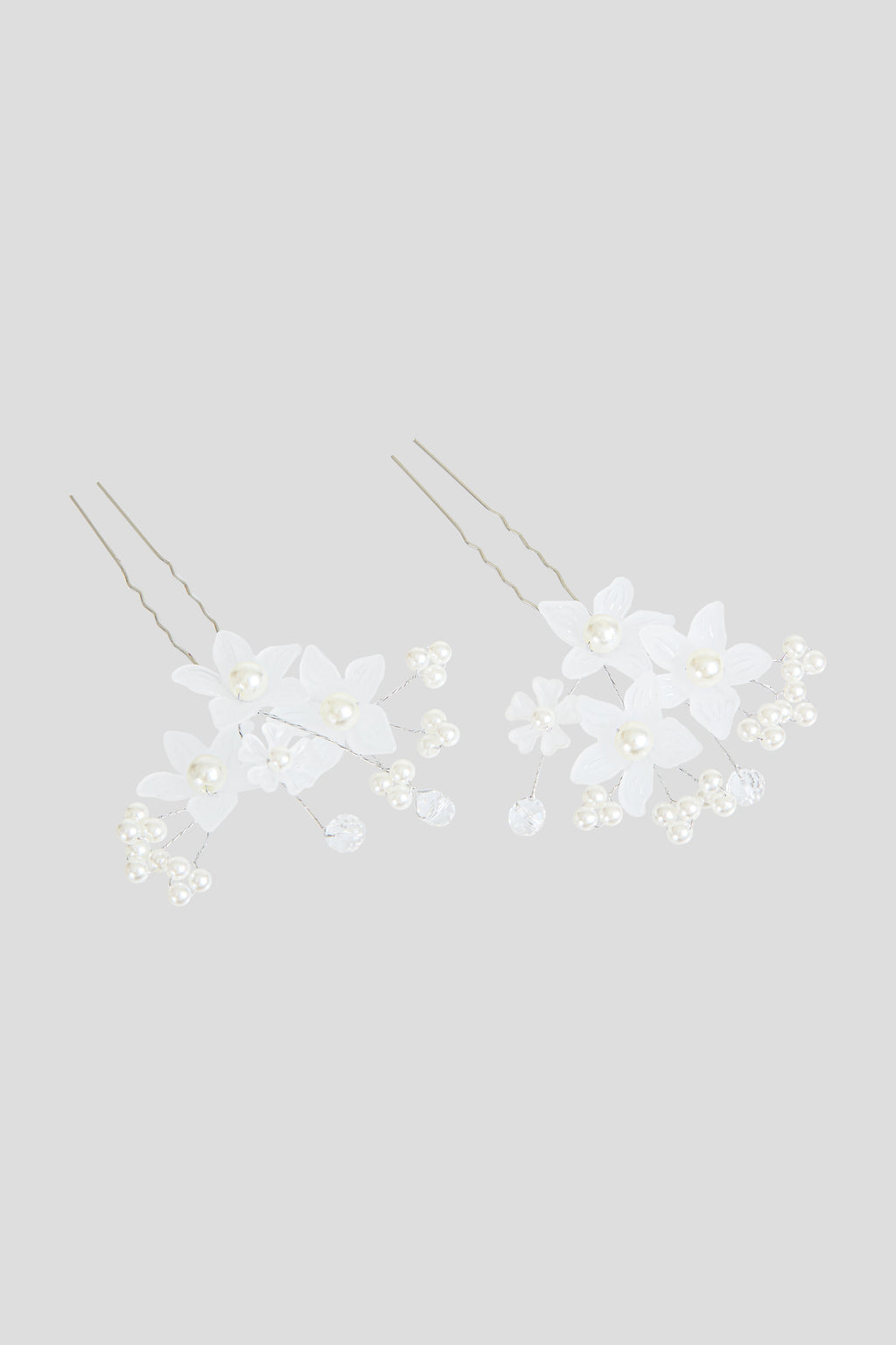 Flower Hair Accessories, white