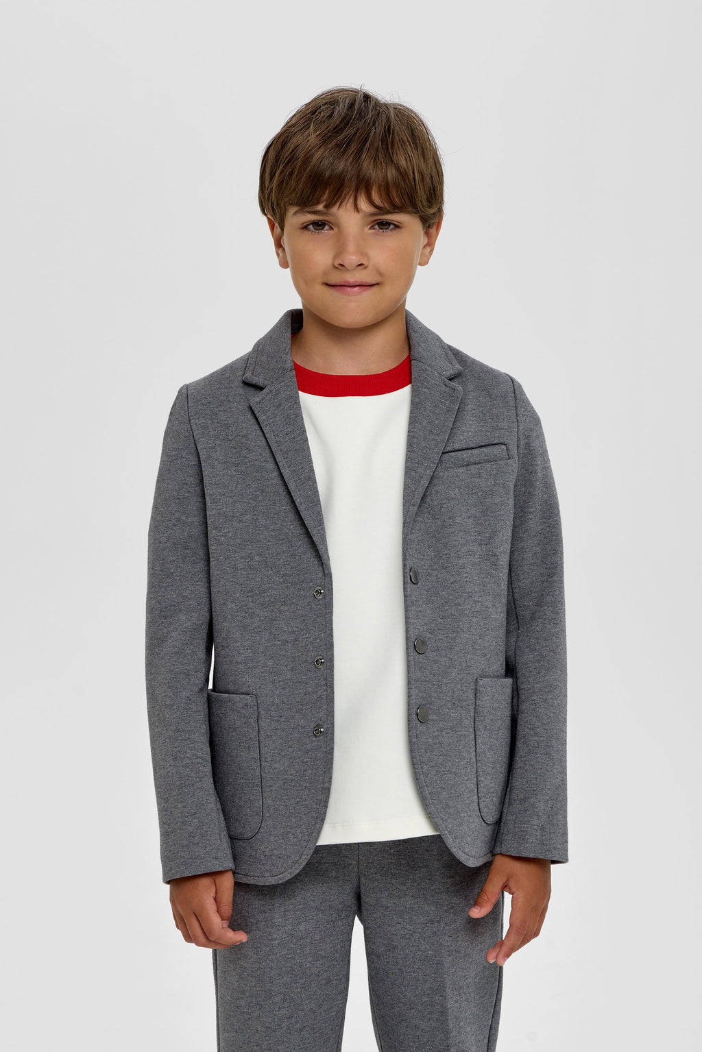Blazer + pants with Teddy