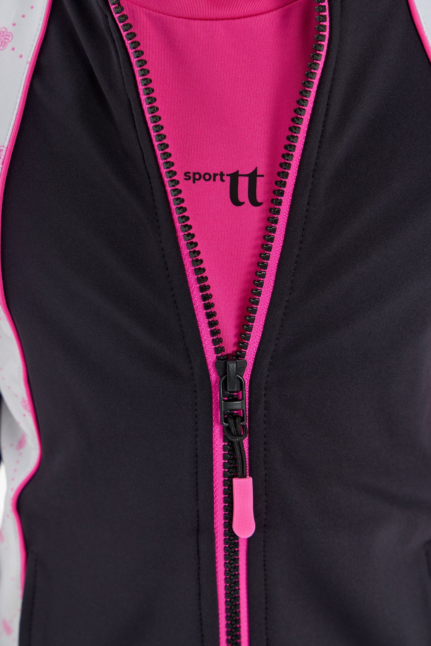 Girls black color-block Dri-FIT Tracksuit