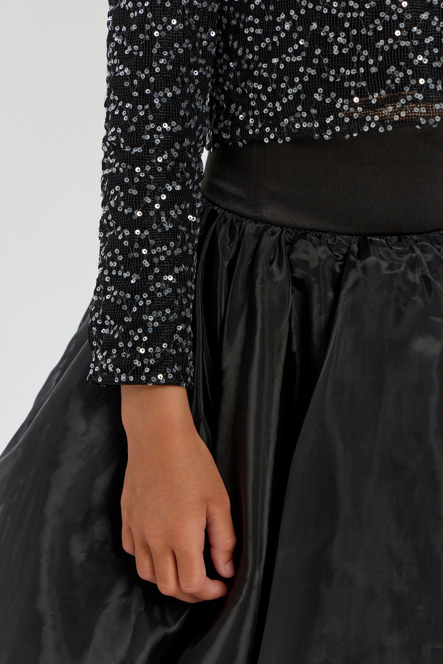 Elegant Blouse and Skirt Set