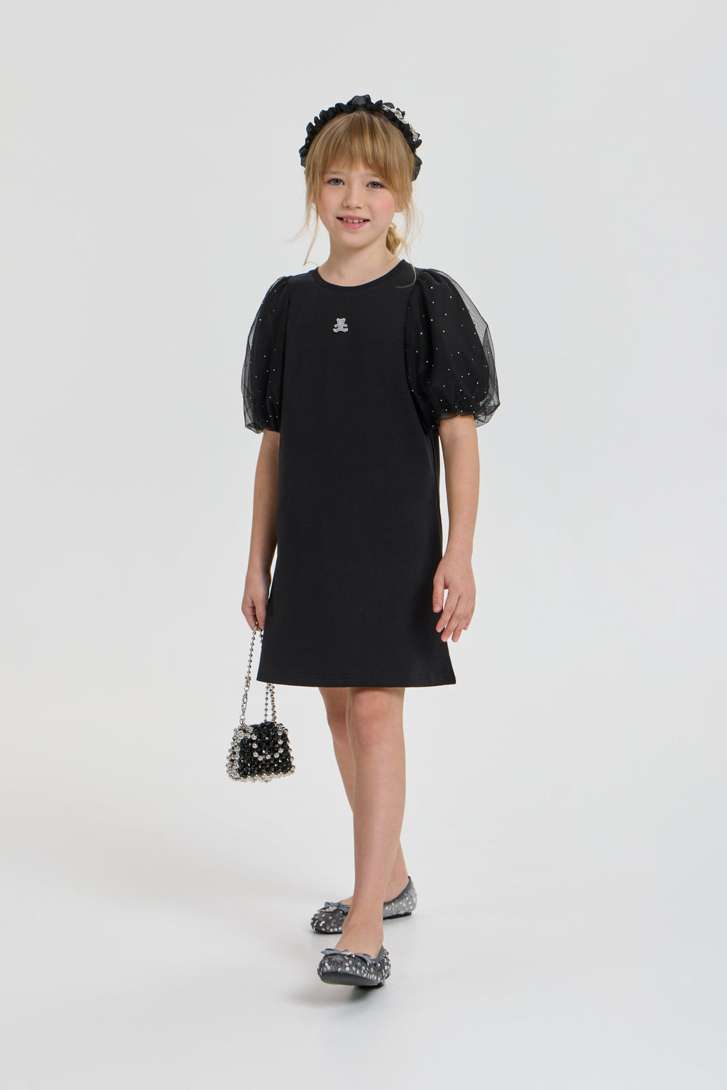 Elegant Dress with Purse