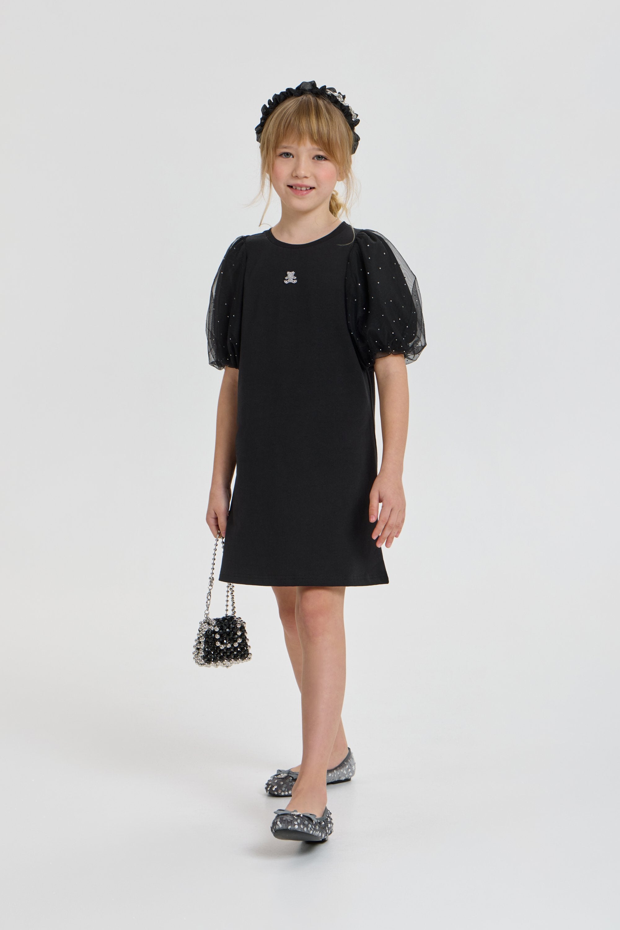 Elegant Dress with Purse