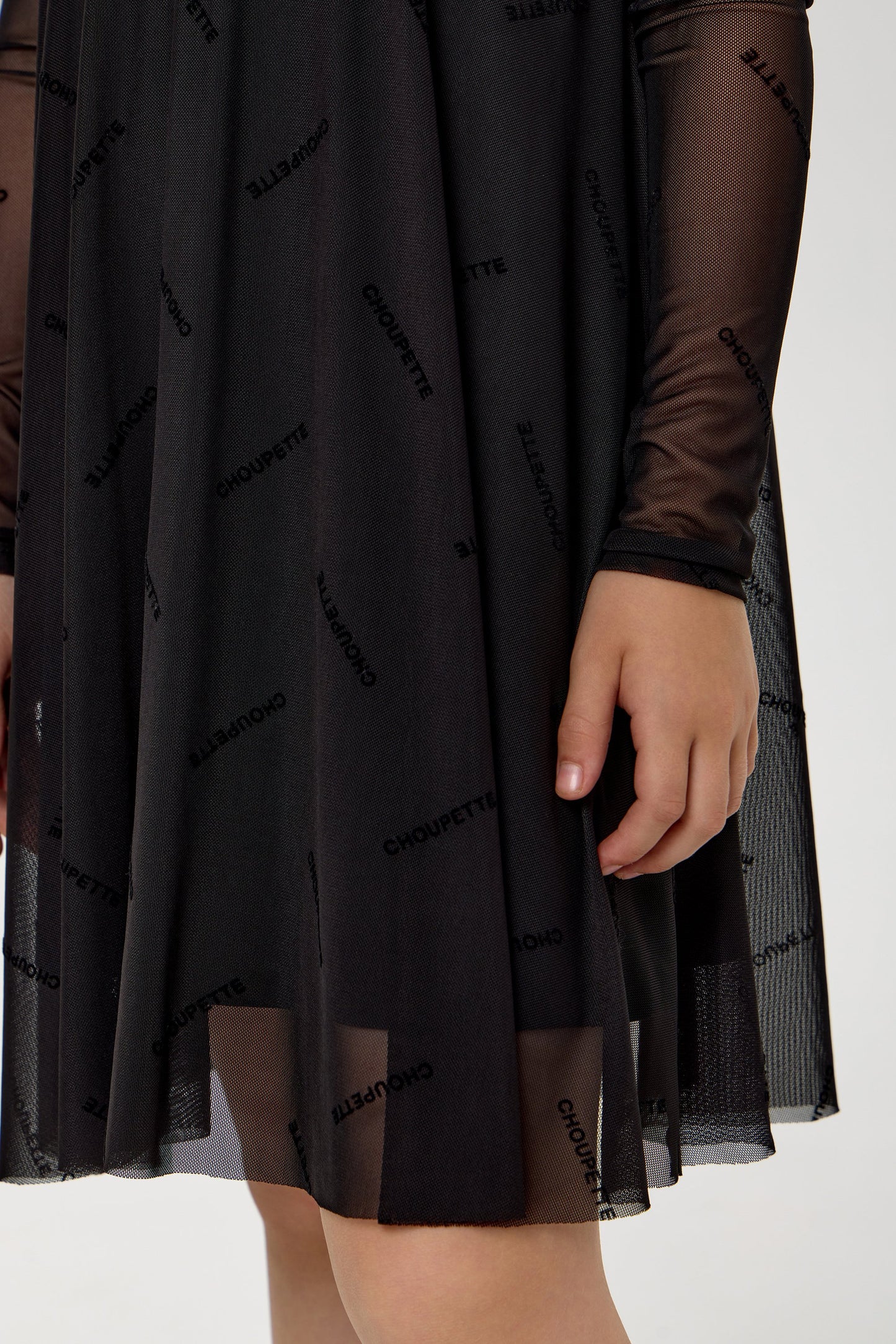 Mesh Branded Dress
