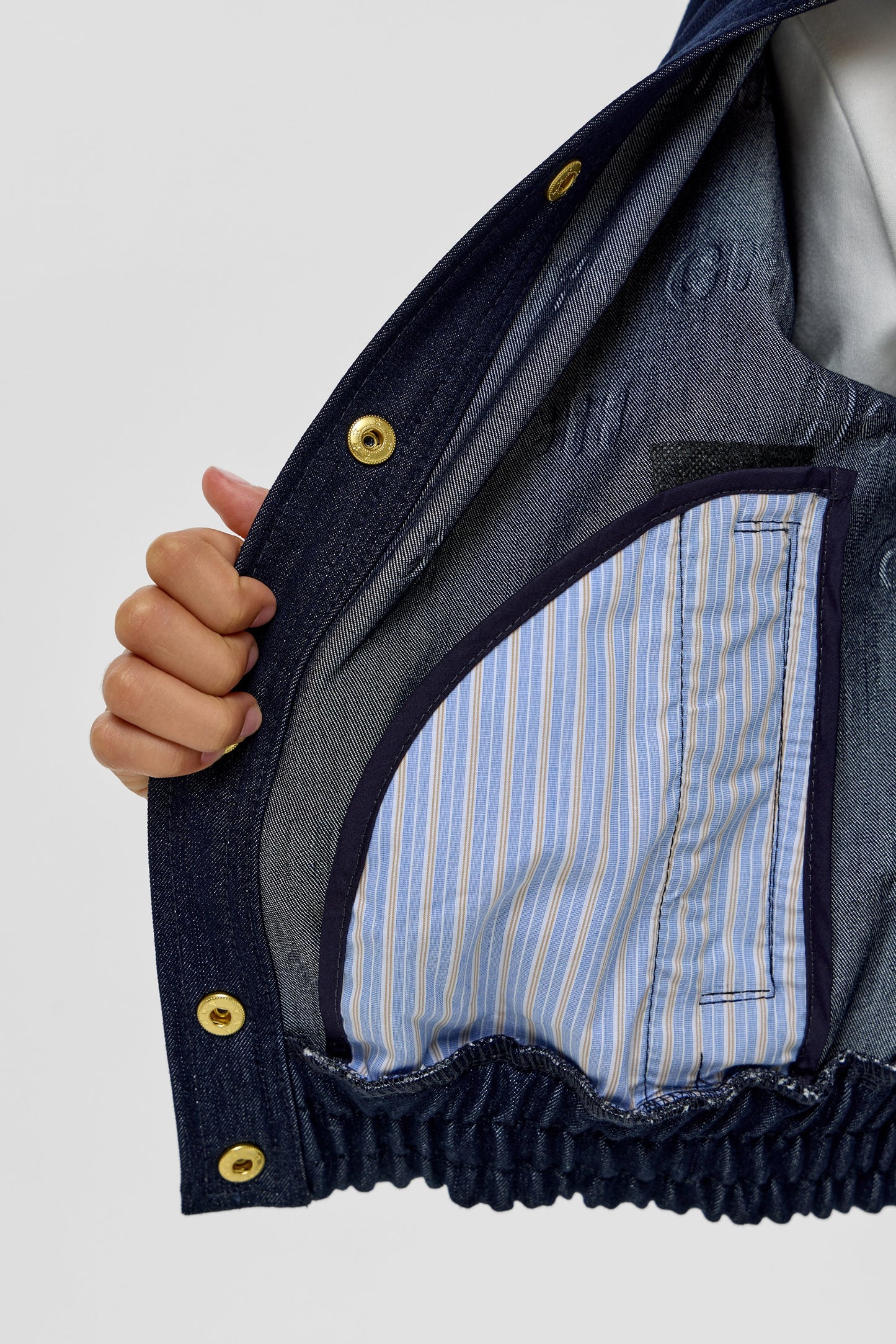 Bomber Jacket, CH branded denim