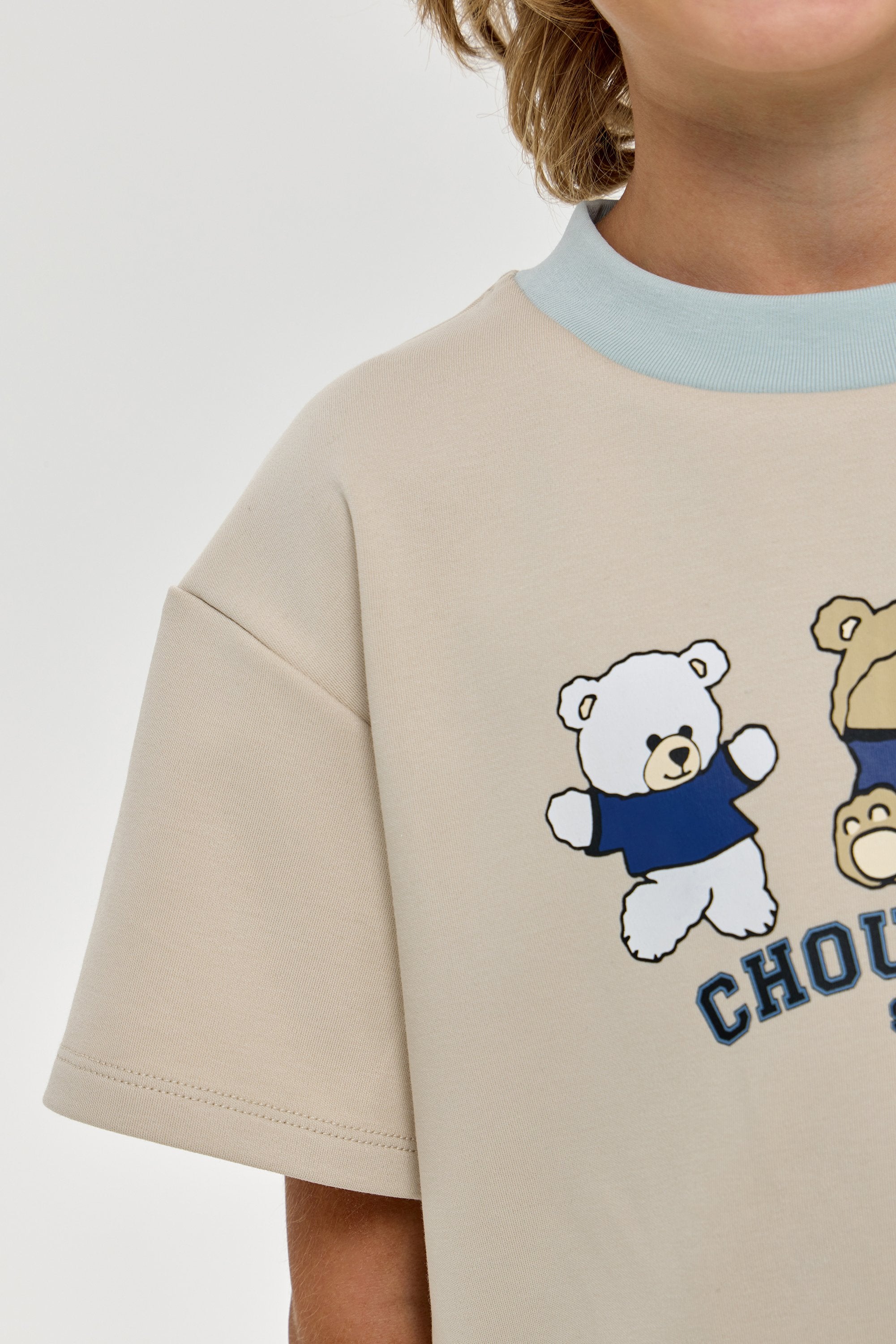 Printed Teddy T-Shirt
