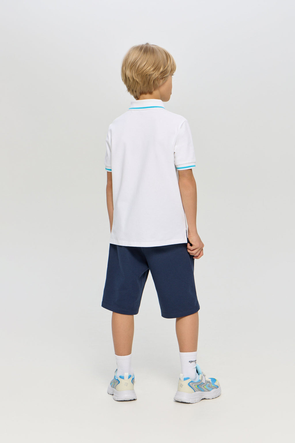 Sports Polo T-shirt, ecru