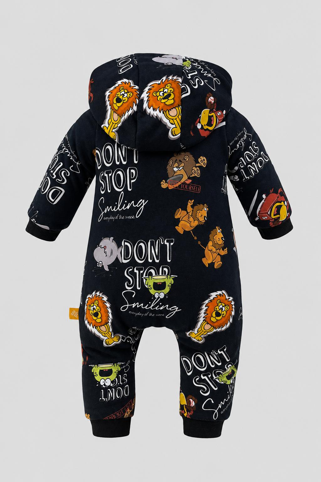 Warm Animal Printed Overall for baby