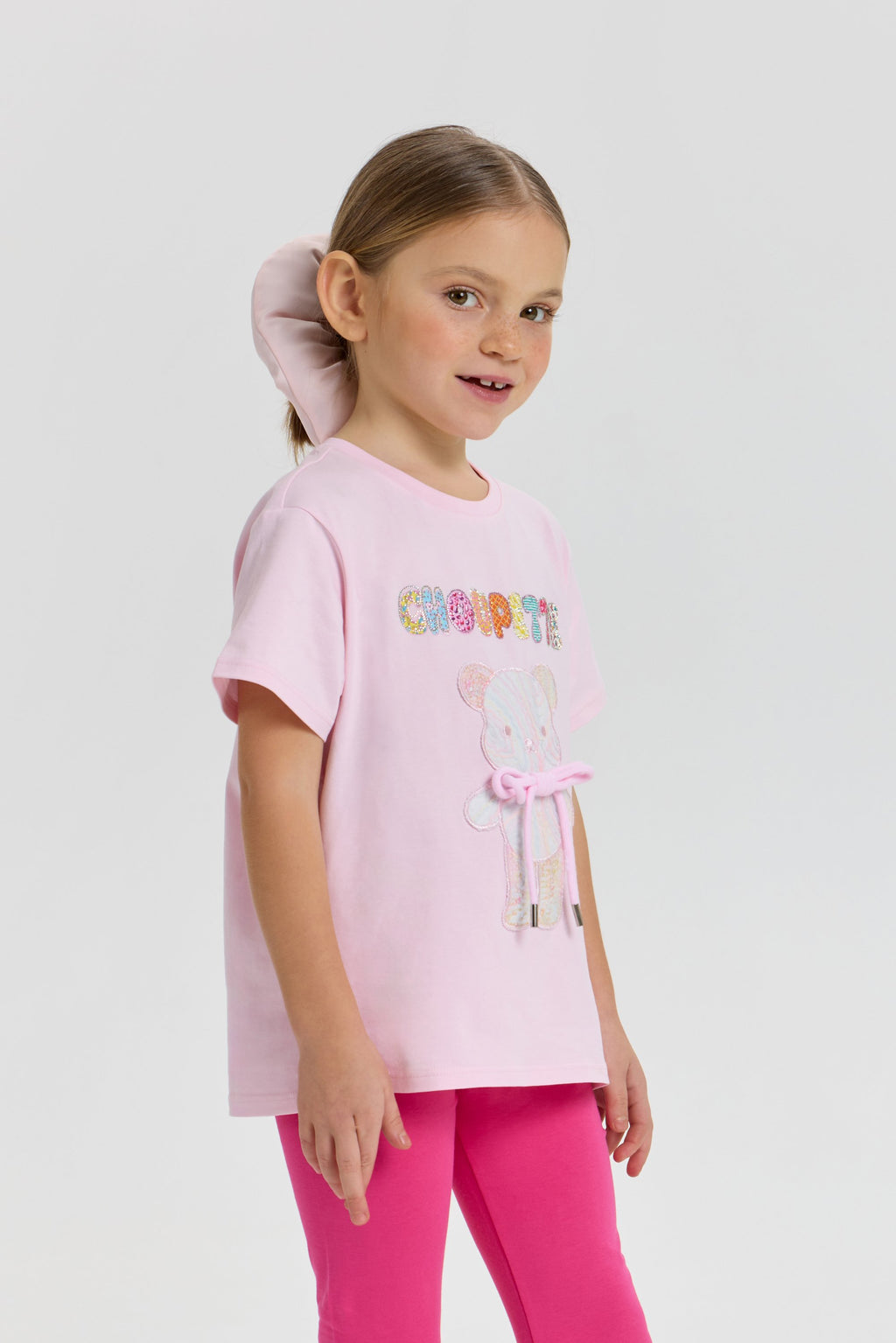 Teddy 3D Decorated T-Shirt