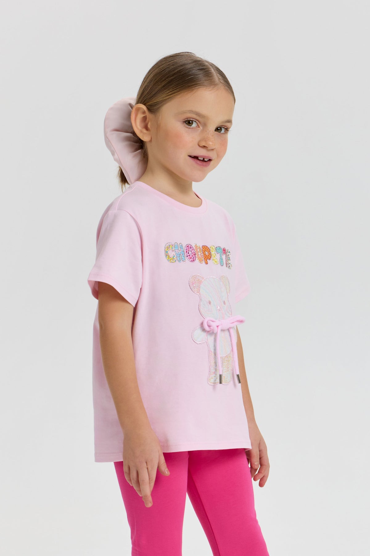 Teddy 3D Decorated T-Shirt