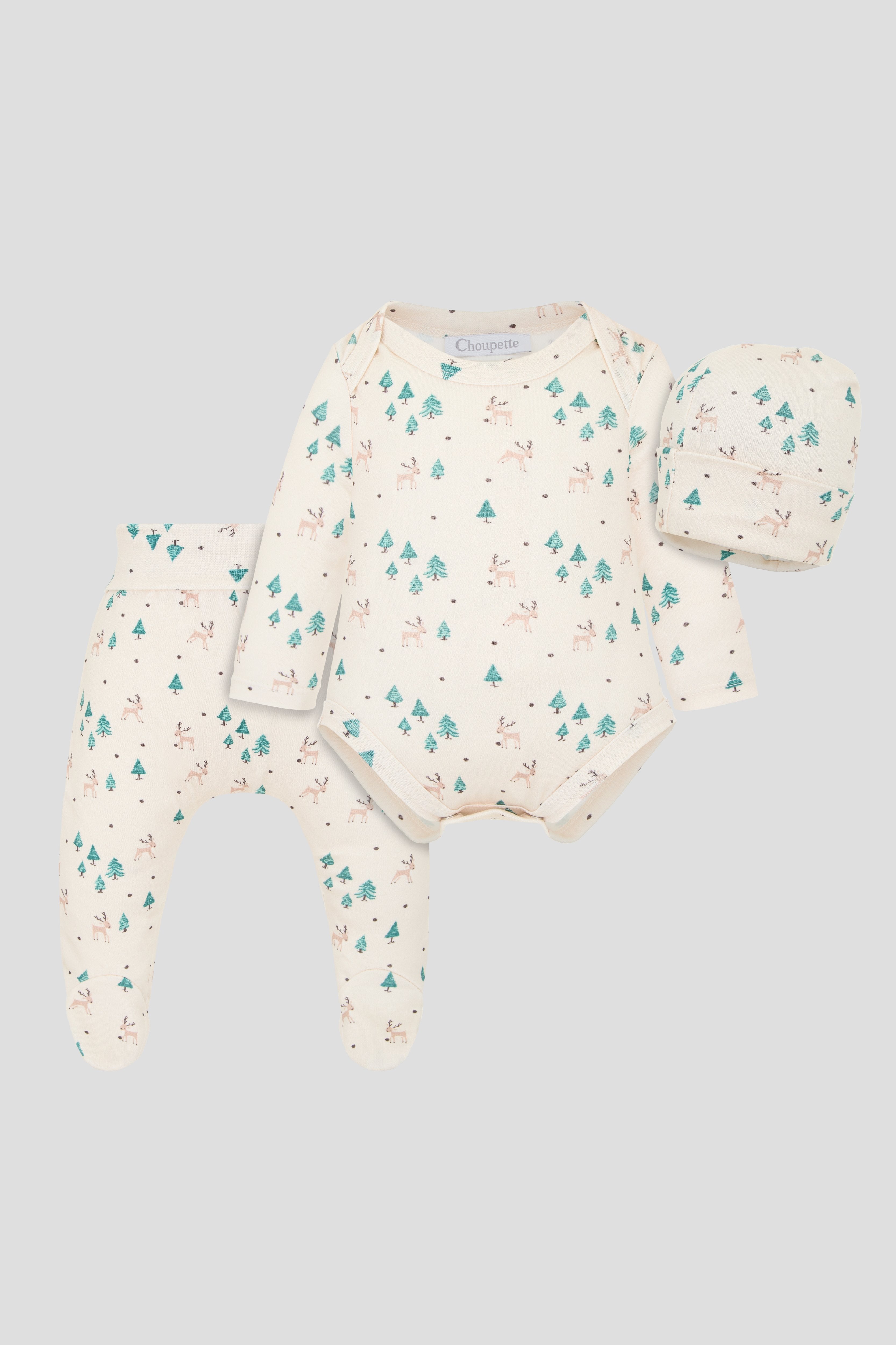 Set bodysuit,pants, hat